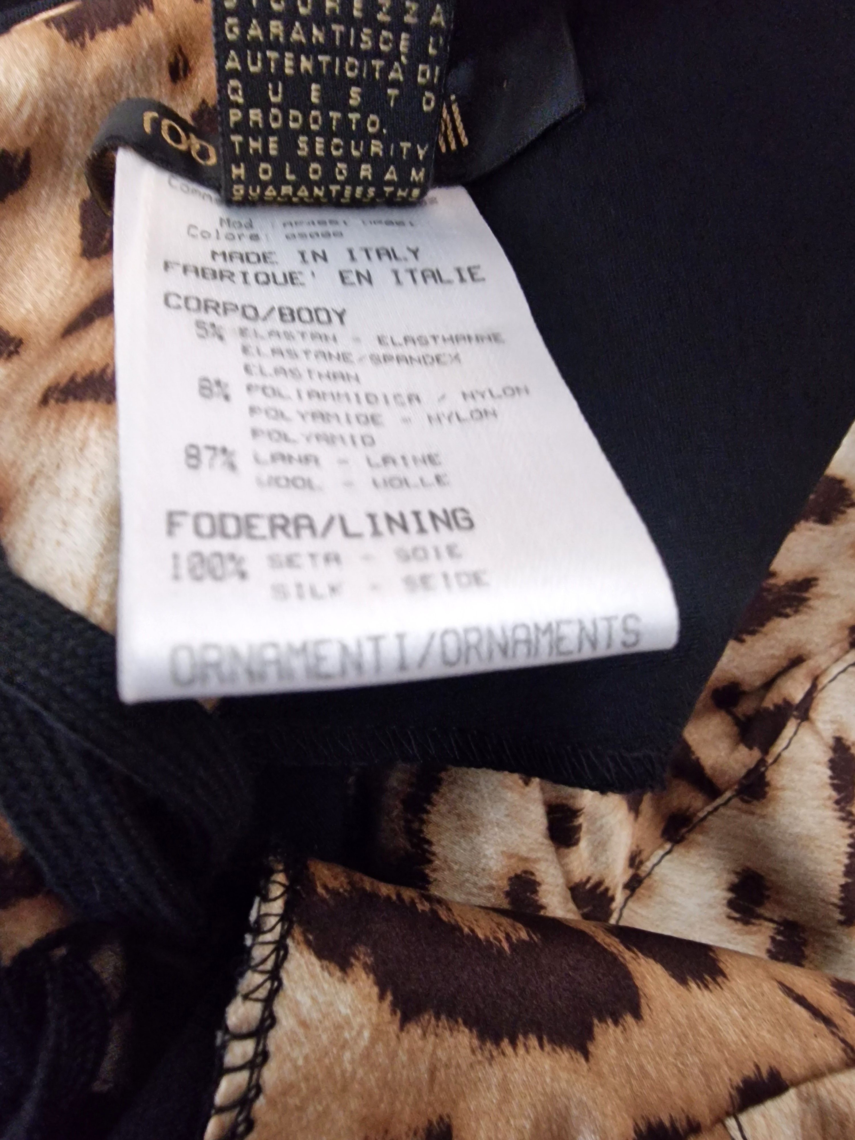 Roberto Cavalli Roberto Cavalli Leopard Tiger Lace up Large Bustier Corset Size L / US 10 / IT 46 - 9 Thumbnail