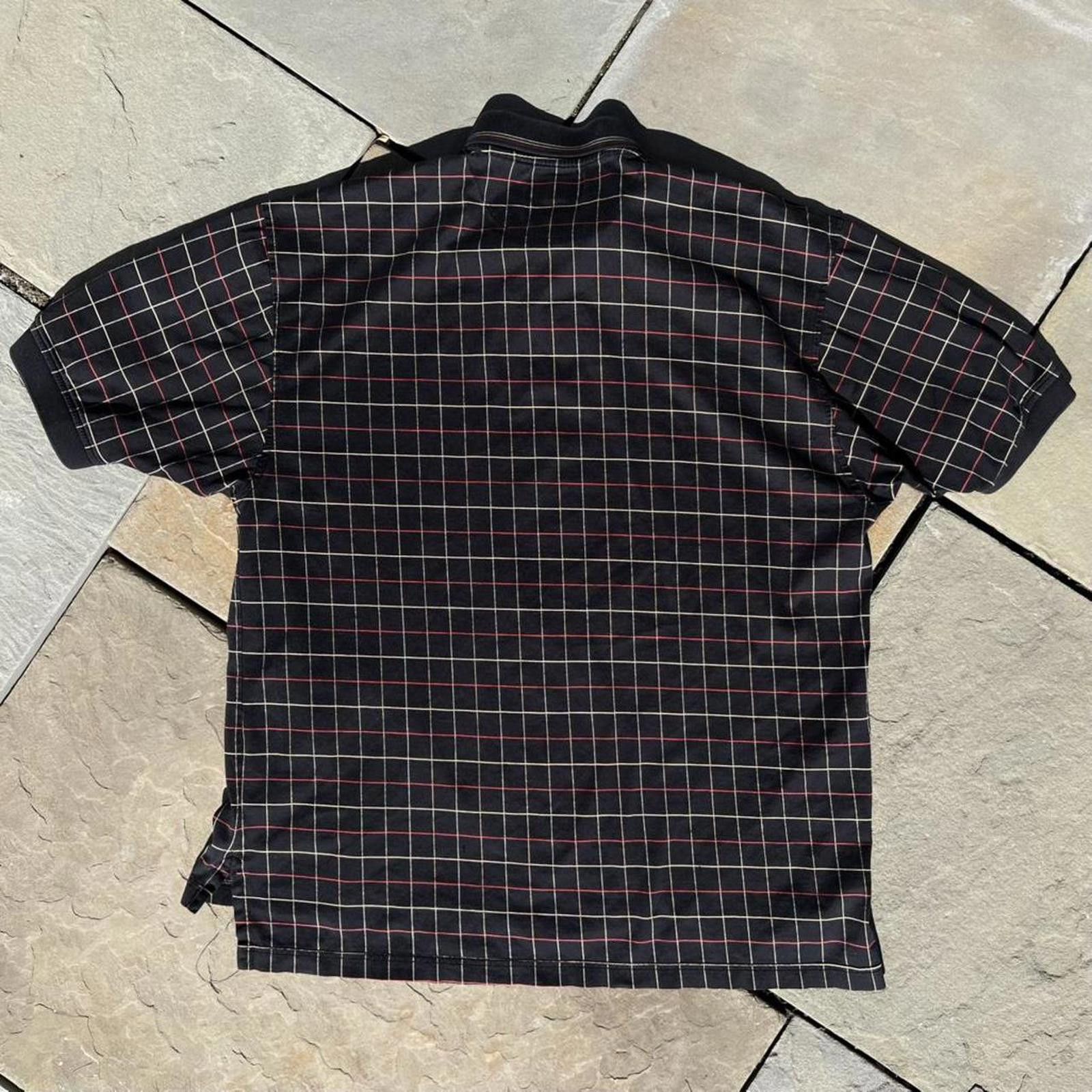 Jos. A. Bank Vintage 90s Black Plaid Pattern Polo Shirt Size US L / EU 52-54 / 3 - 4 Thumbnail