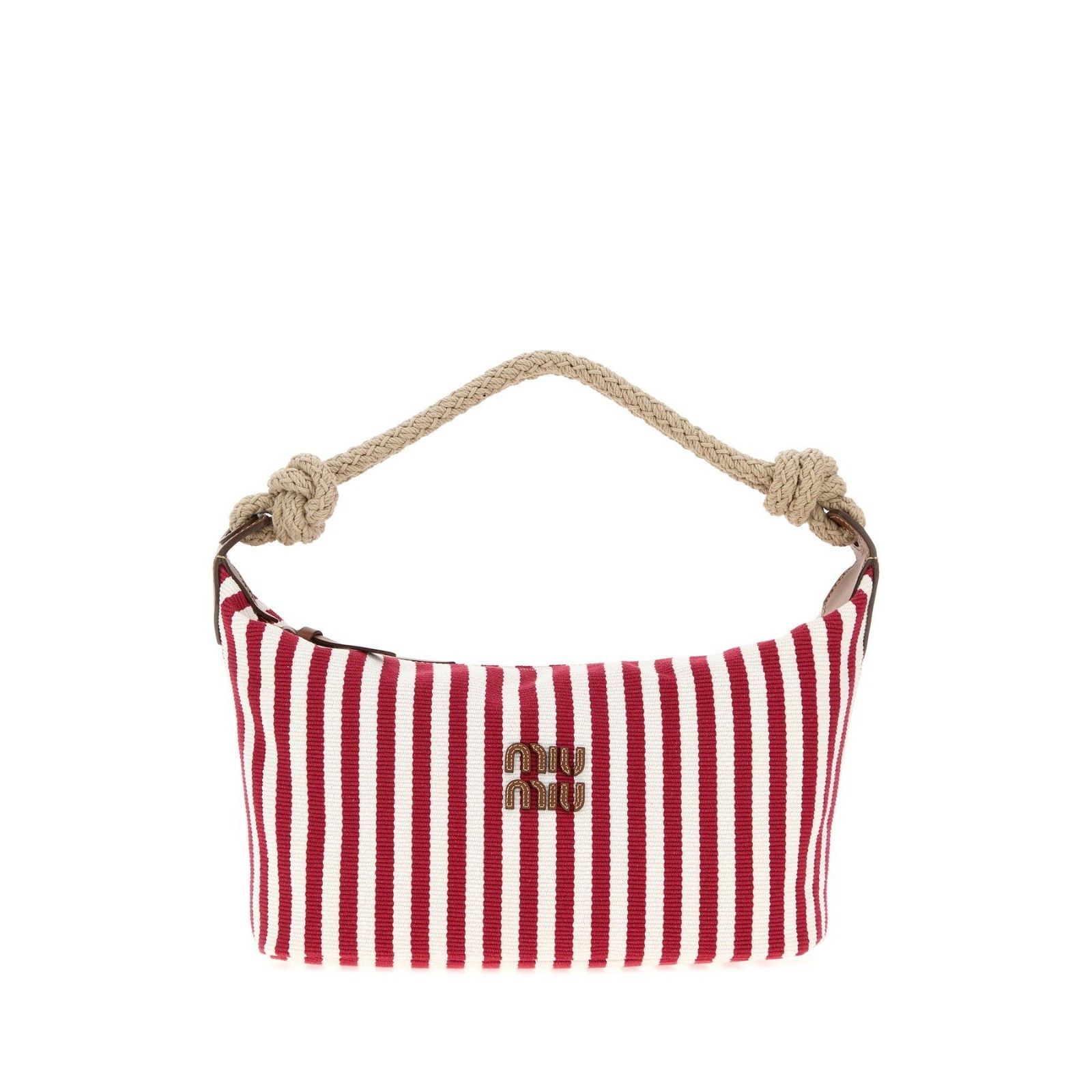 Miu Miu MIU MIU Crochet Ruby Red/Cognac Bag New & Authentic Size ONE SIZE - 1 Thumbnail