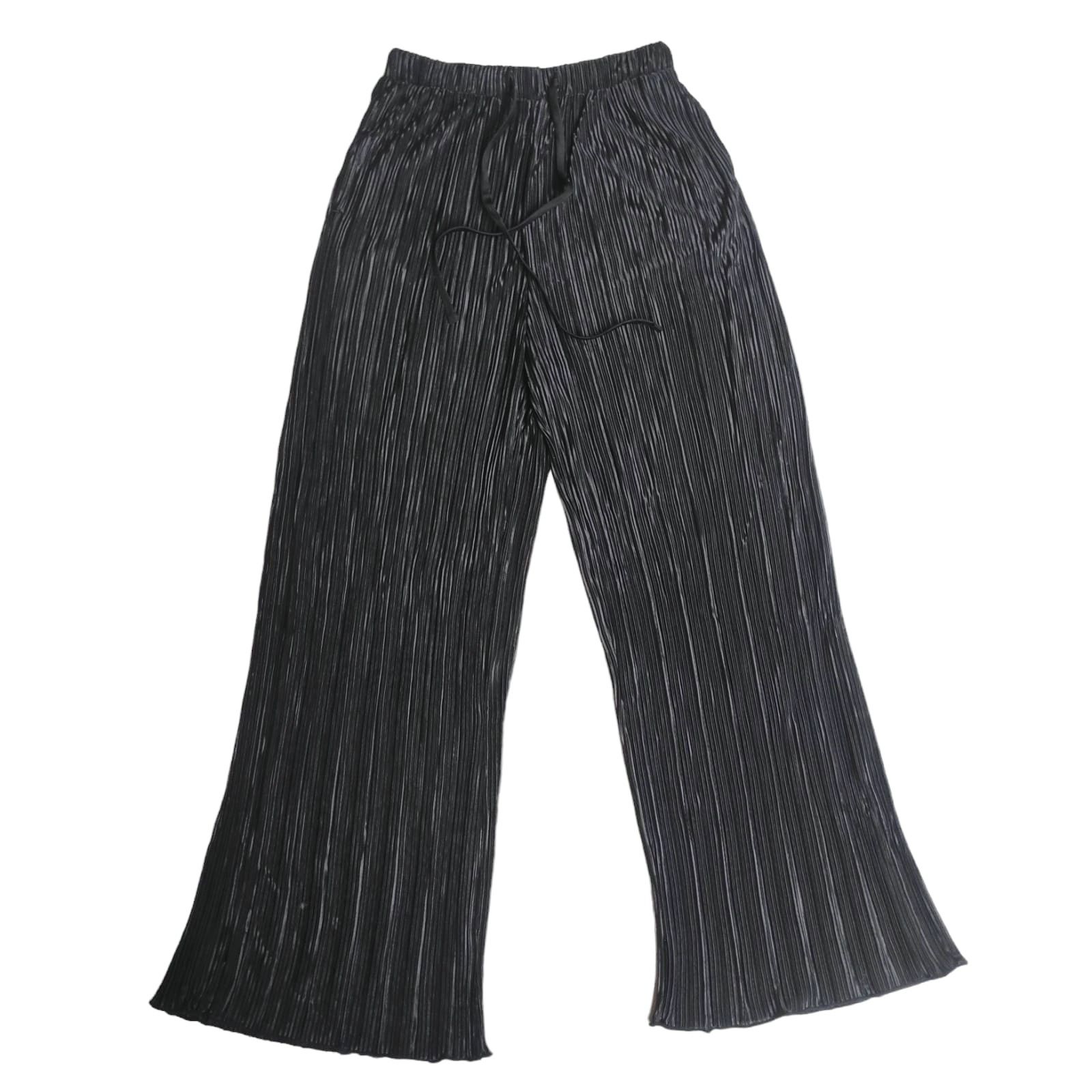 GU Flare Pleats Pants