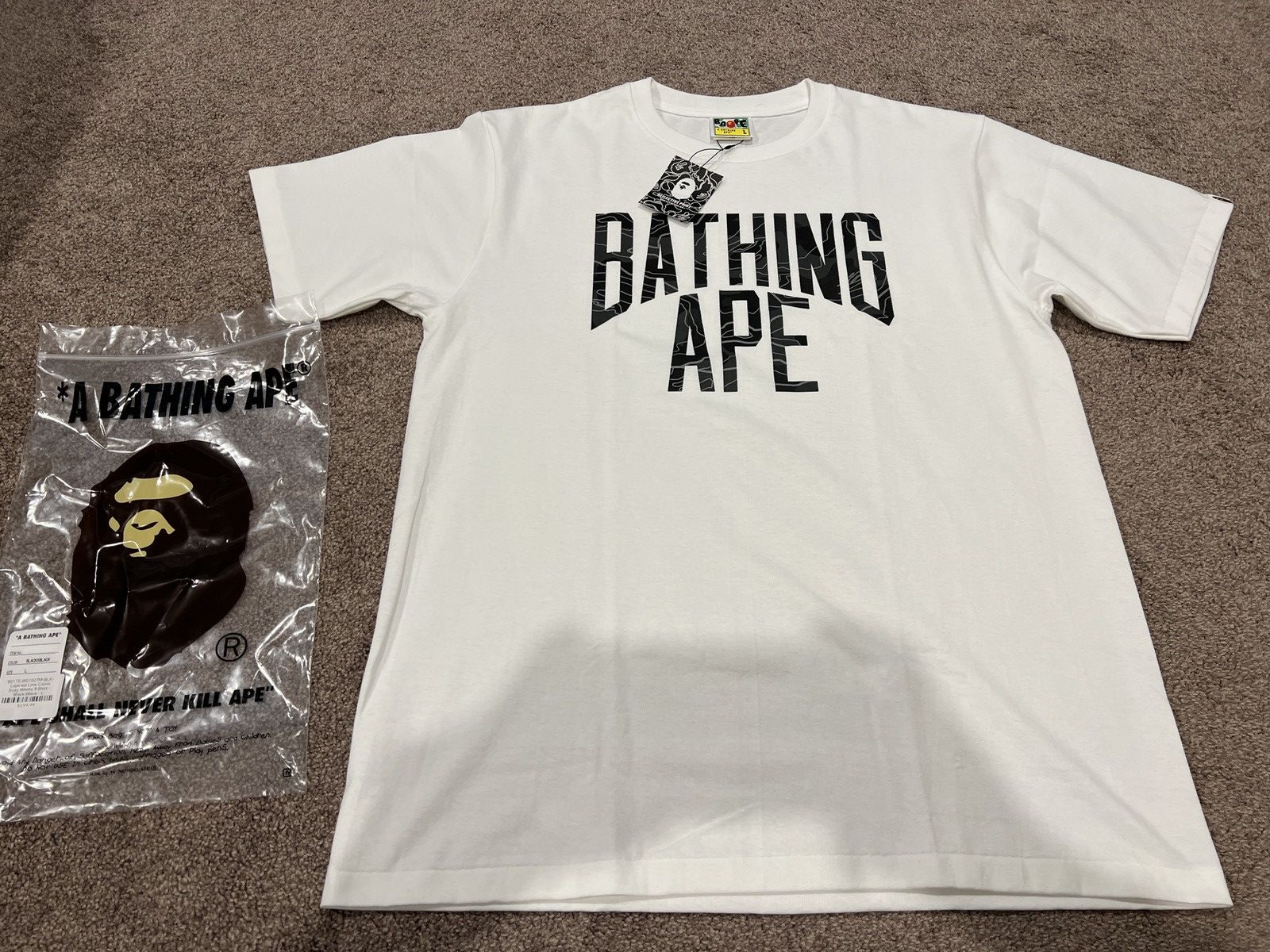 Bape Brand new A Bathing Ape Bape NYC layered line camo Large Size US L / EU 52-54 / 3 - 1 Thumbnail