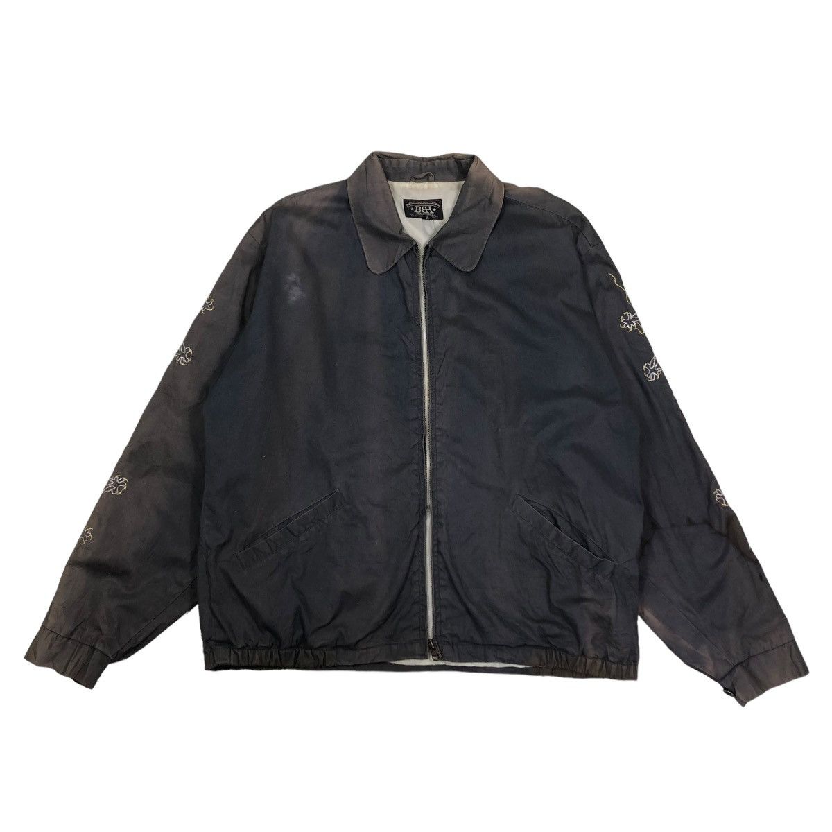 Japanese Brand 🔥VINTAGE DOUBLE BH RUSTY SUKAJAN JACKET JAPAN YOKOSUKA Size US L / EU 52-54 / 3 - 5 Thumbnail