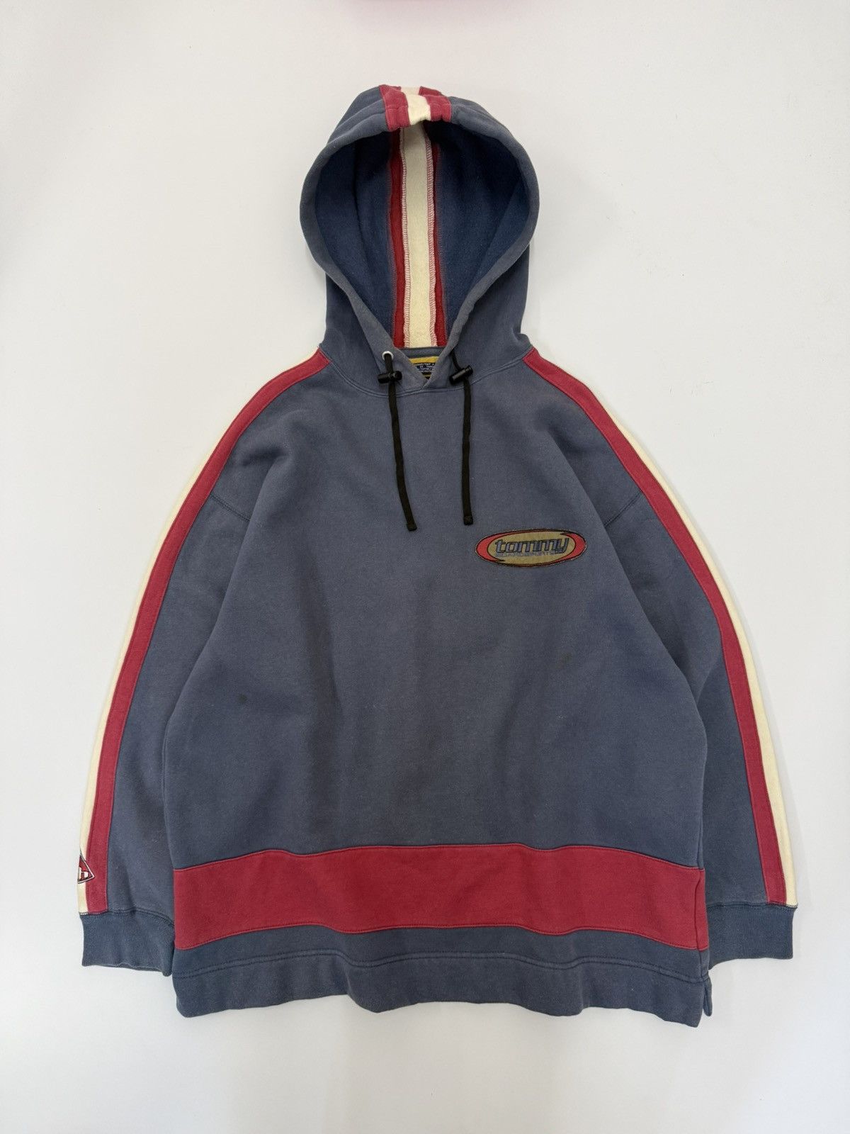 Tommy Hilfiger 🔥 90's Rare Tommy Hilfiger Embroided Backhit Logo Hoodie - M Size US L / EU 52-54 / 3 - 2 Thumbnail