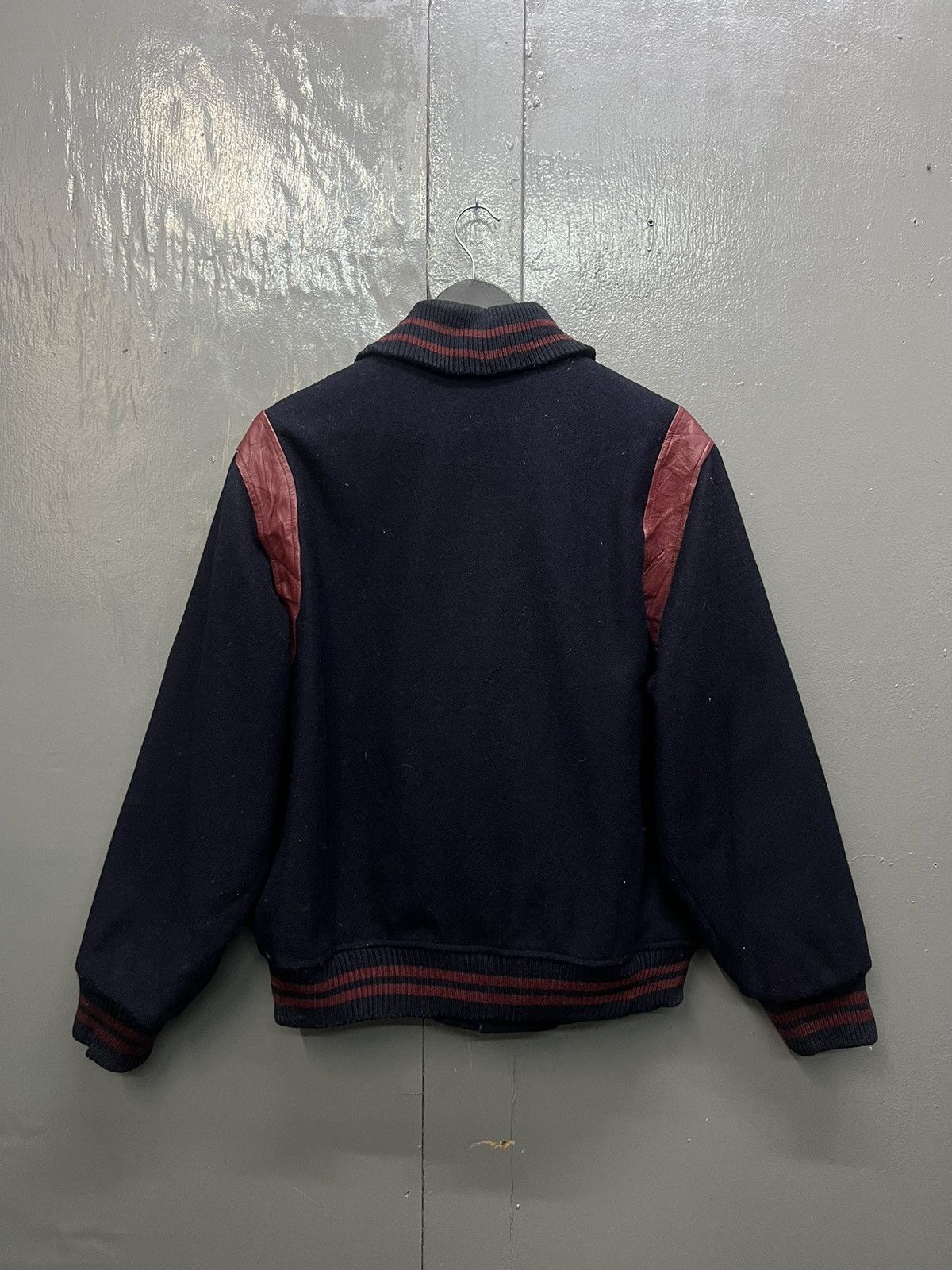 Vintage Vintage McGregor Wool Leather Varsity Jacket Size US L / EU 52-54 / 3 - 4 Thumbnail