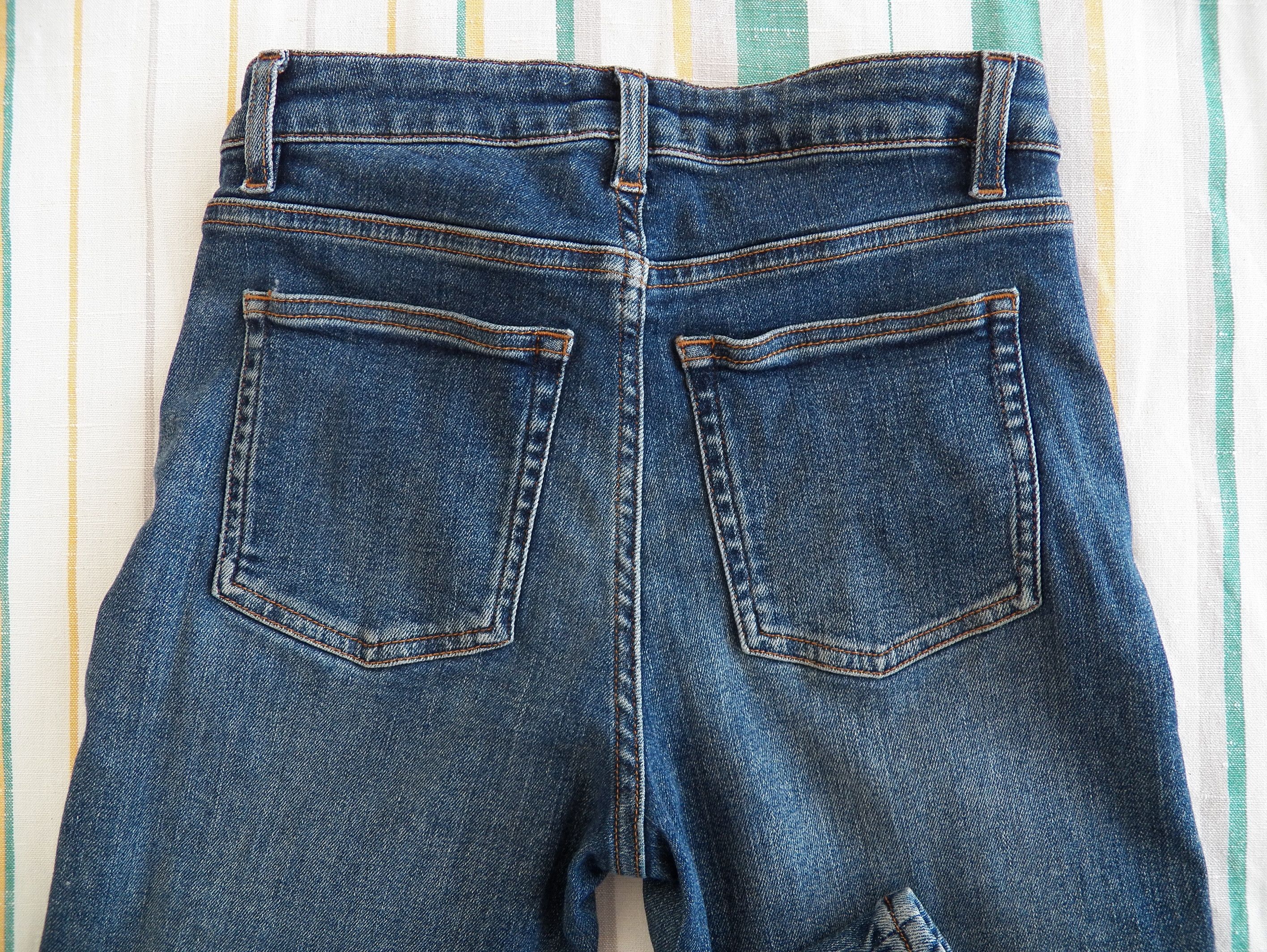Acne Studios Acne Studios Skin 5 Jeans W23 L32 Blue Skinny Fit Stretch Size 23" - 9 Thumbnail