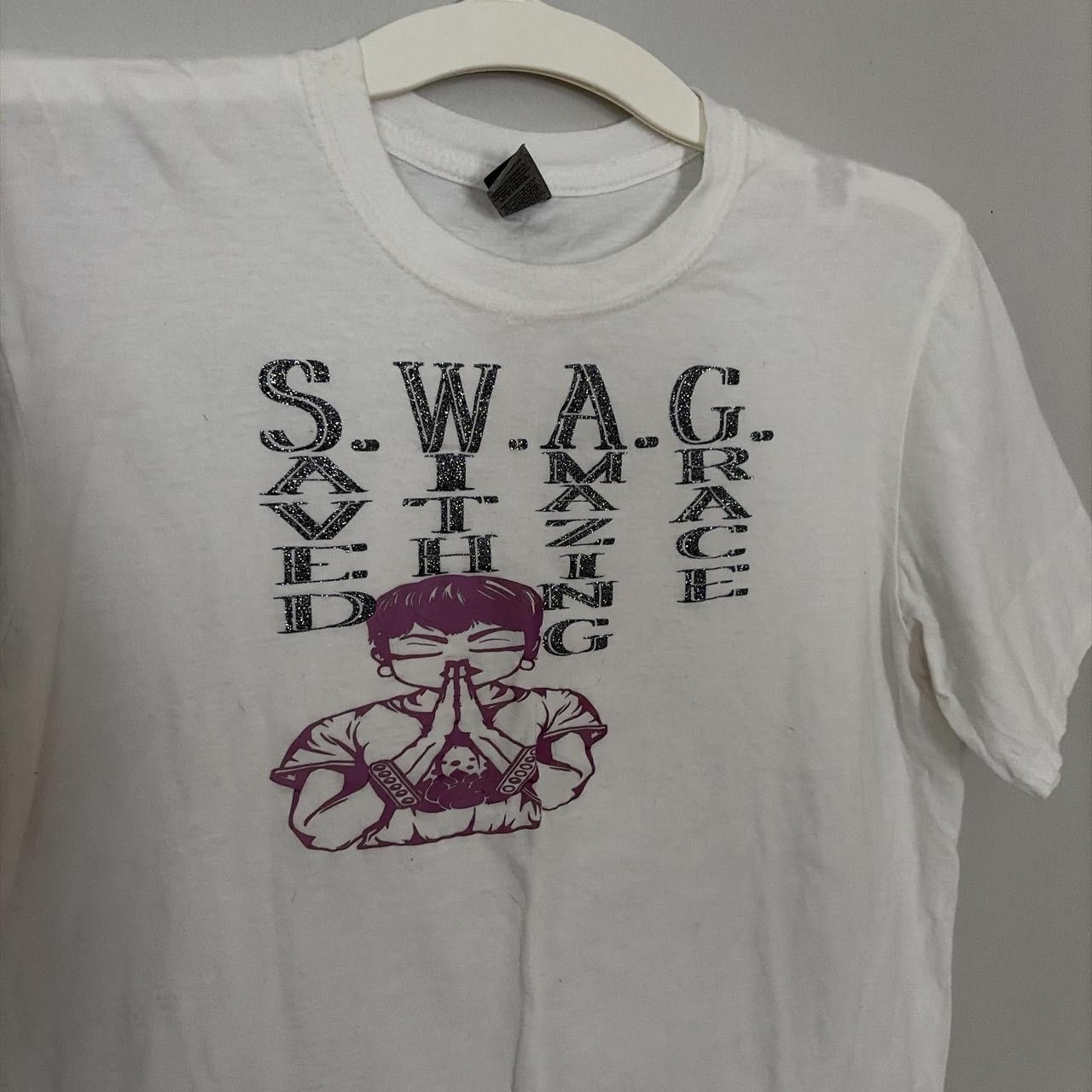 Other S.W.A.G. Saved By Amazing Grace cybersigilism tee Size US M / EU 48-50 / 2 - 2 Thumbnail
