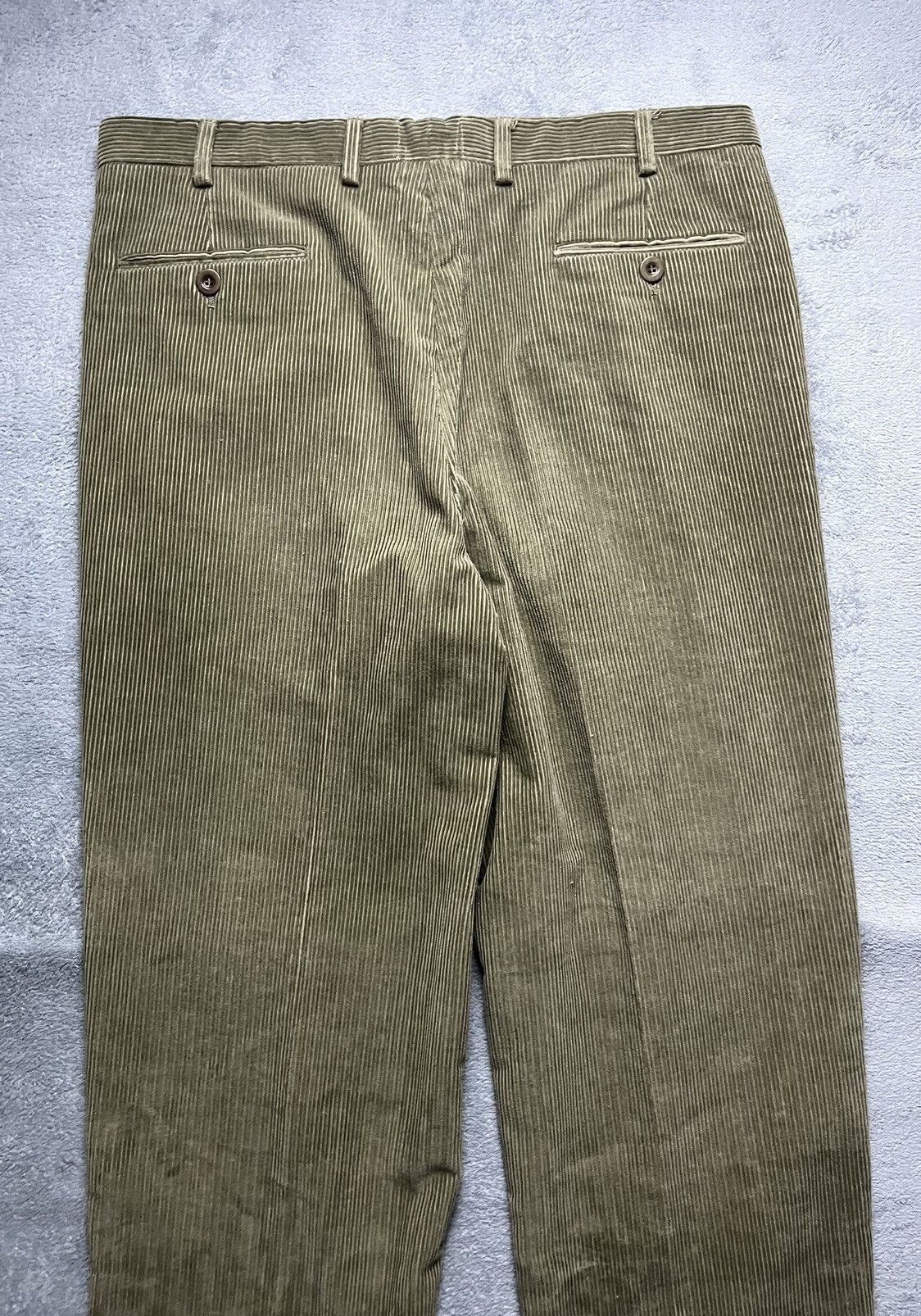 Brioni Brioni - Pleated Corduroy Pants Size US 35 - 6 Thumbnail