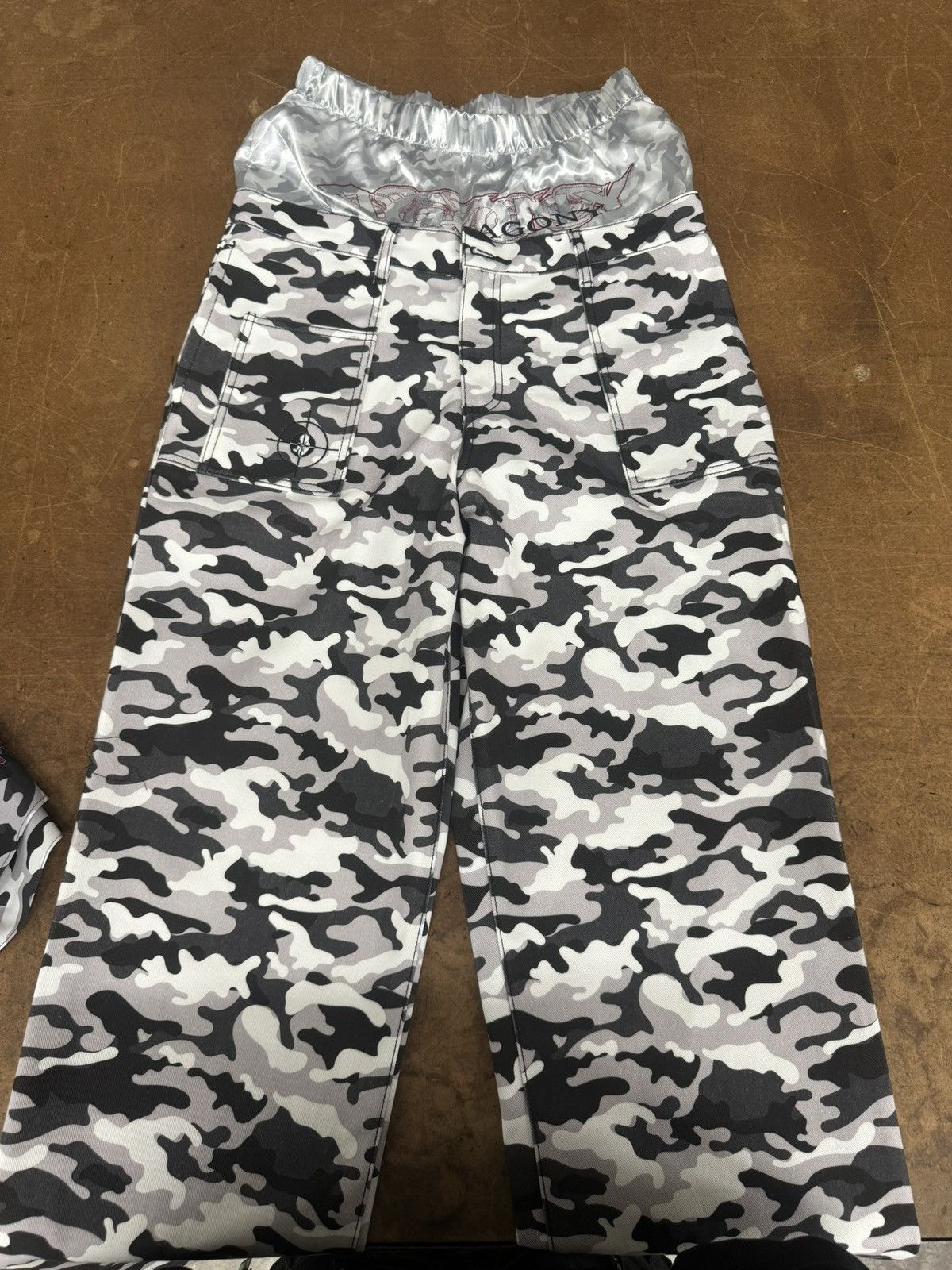 Playboi Carti Camo Junkhead double layer Jeans by OPM Babi M Size US 30 / EU 46 - 2 Thumbnail