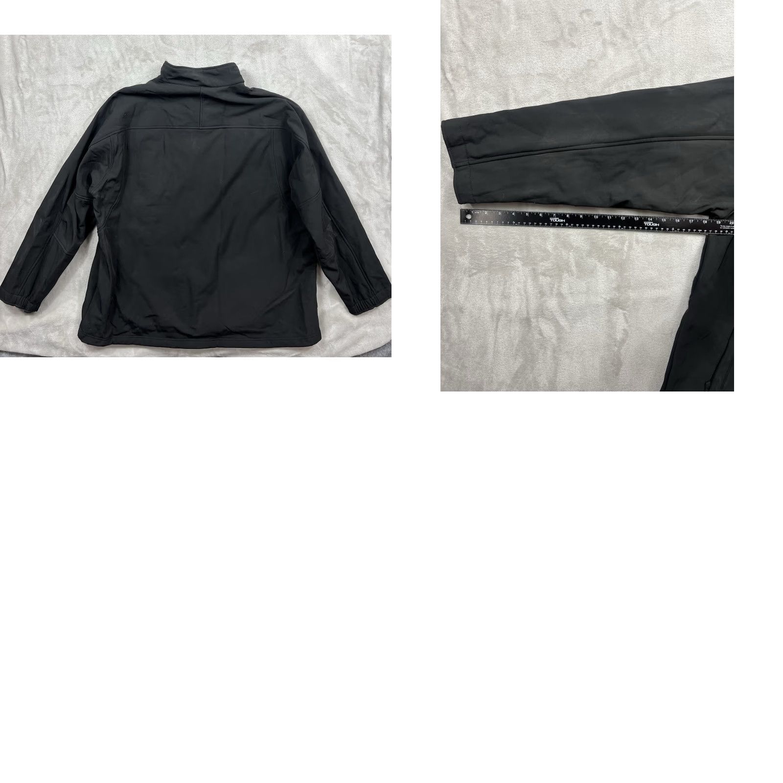 Vintage White Bear Clothing Co. Mens Black Jacket Fleece Lining Outerwear Size 3XL Tall Size US XXL / EU 58 / 5 - 8 Thumbnail