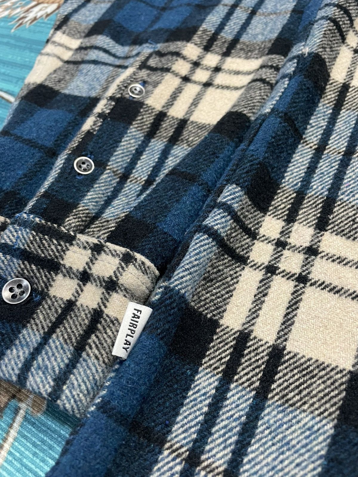 Fairplay Fairplay Two Tone Flannel Jacket Size US M / EU 48-50 / 2 - 3 Thumbnail