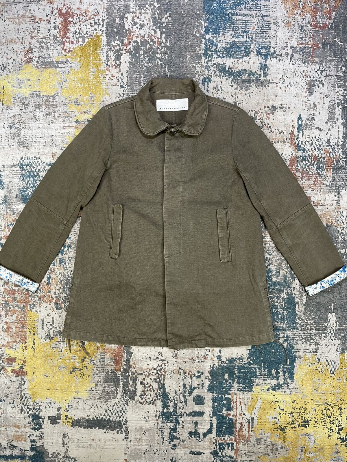 Sunao Kuwahara Sunao Kuwahara Side Lace Coat Jacket Size M / US 6-8 / IT 42-44 - 5 Thumbnail