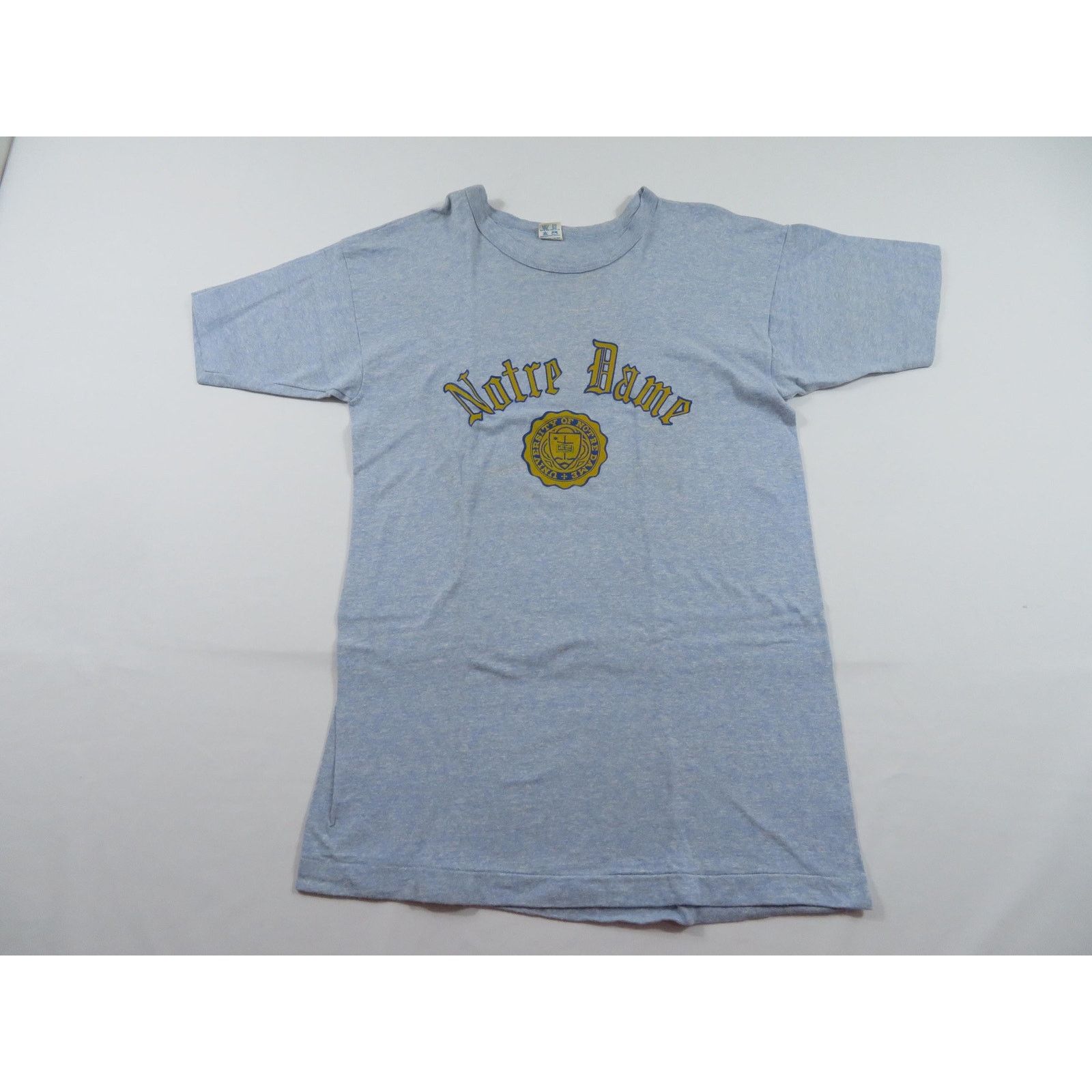 Champion Champion Notre Dame 88/12 Blue T-Shirt Sz L 1980s Size US L / EU 52-54 / 3 - 1 Thumbnail