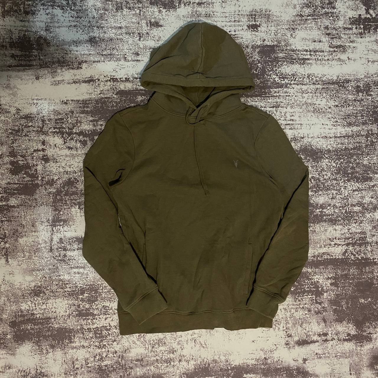 Allsaints Vintage Allsaints Boxy Rare Hoodie XL Brown Size US S / EU 44-46 / 1 - 1 Thumbnail