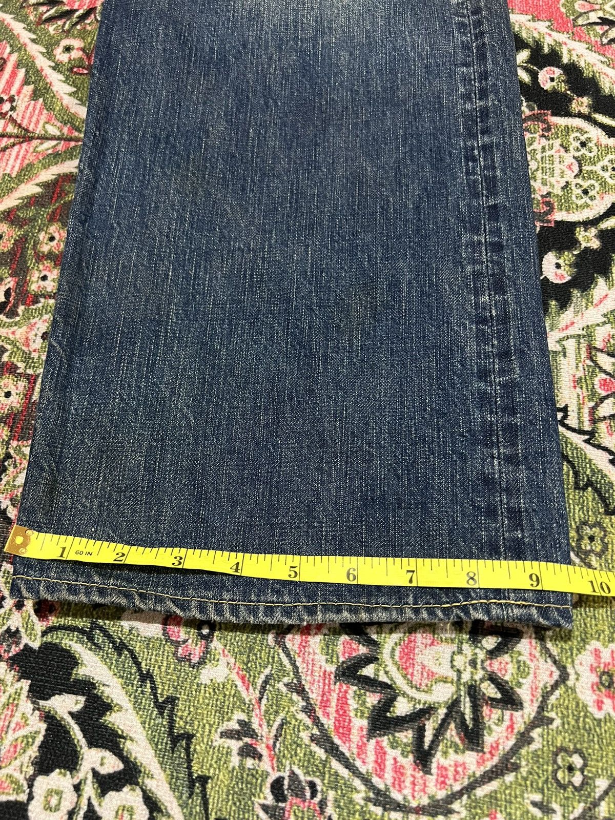 If Six Was Nine × Seditionaries 💥BAGGY💥VINTAGE 90’s ACOUSTIC DISTRESSED SELVEDGE JEANS Size US 34 / EU 50 - 18 Thumbnail