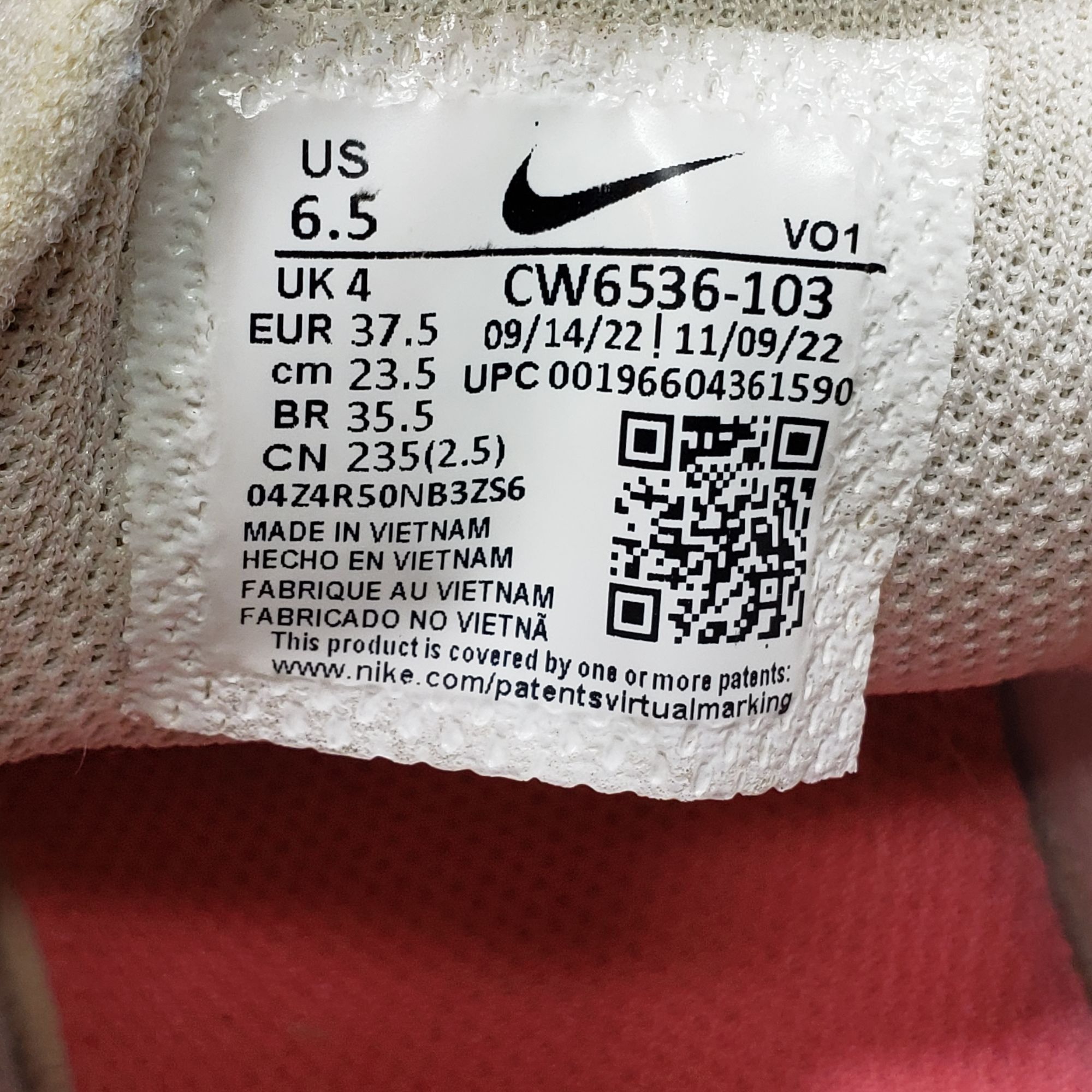 Nike Nike Women's Court Vision Alta CW6536-103 Snekers Size 6.5 Size US 6.5 / IT 36.5 - 10 Thumbnail