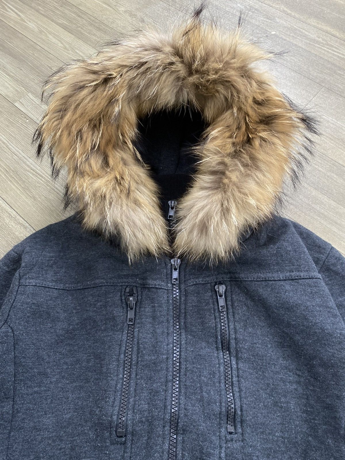 Beauty Beast 2000s Japanese Ifsixwasnine Lgb Multizipper Fur Hoodie Y2K Size US S / EU 44-46 / 1 - 5 Thumbnail