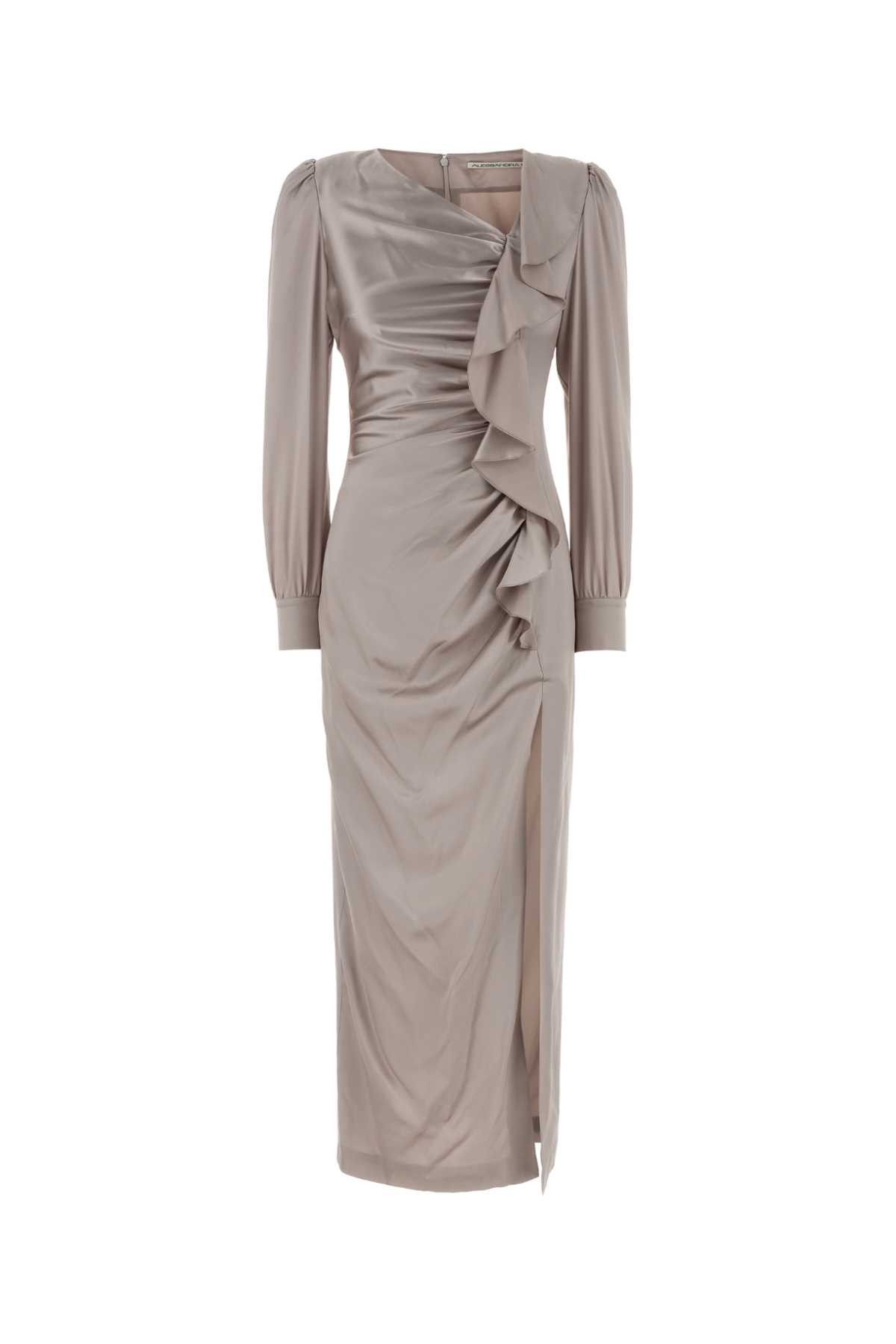 Alessandra Rich Lilac Satin Dress Size S / US 4 / IT 40 - 1 Thumbnail
