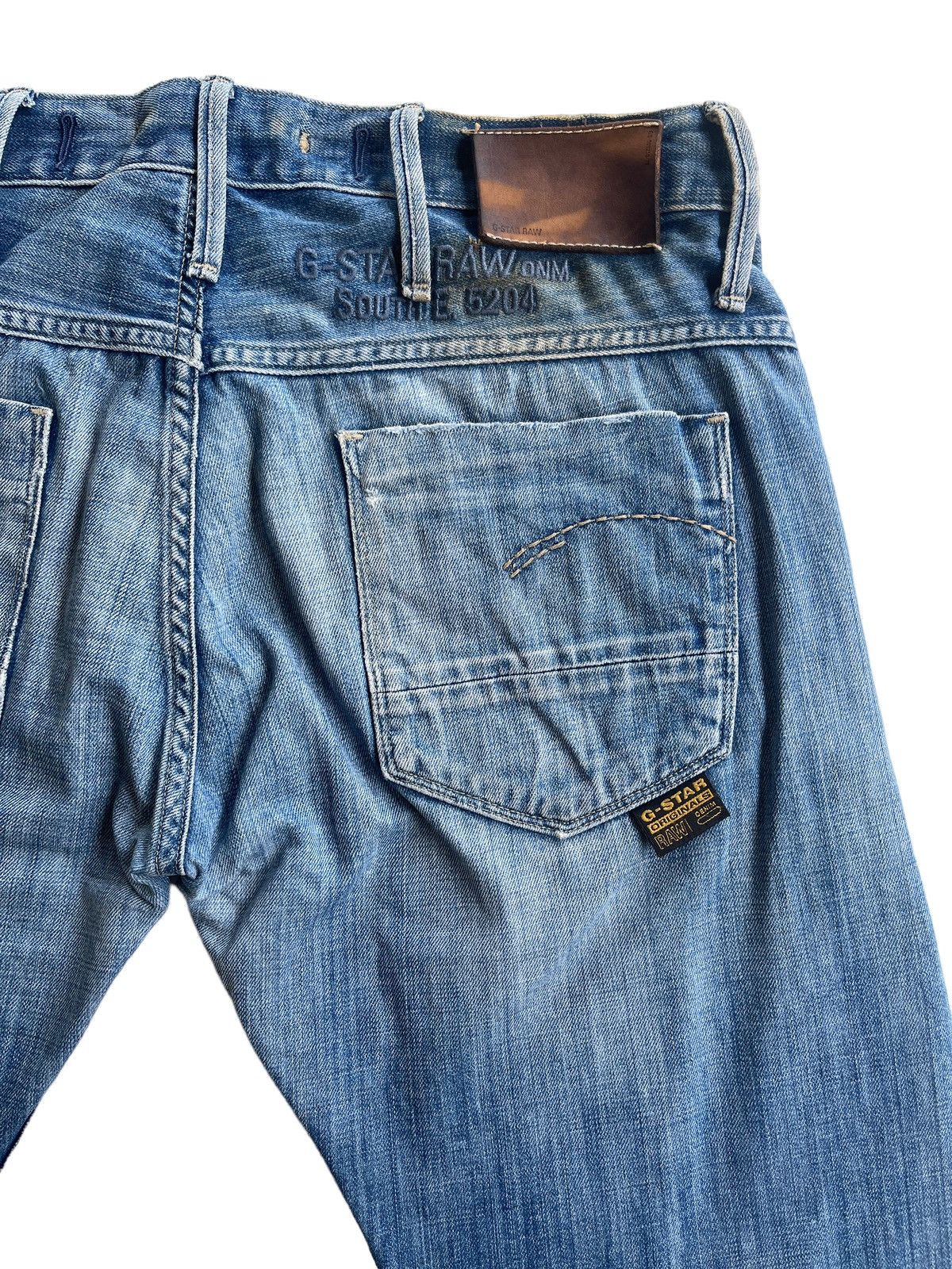 G-Star Gstar Raw Bush Denim Size US 33 - 7 Thumbnail