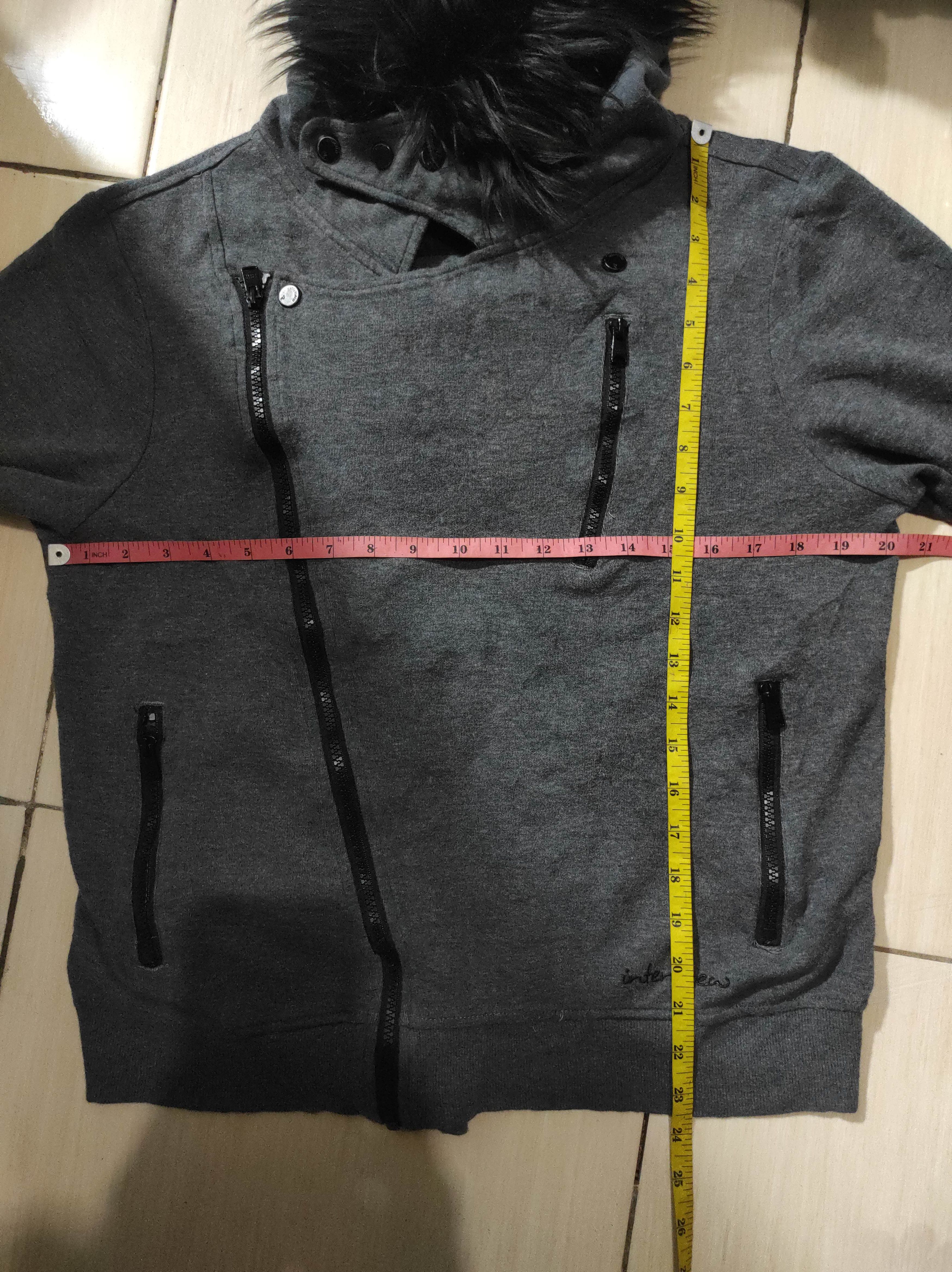 Japanese Brand Inter Crew Asymetrycal zip fur hoodie ifsix LGB style Size US S / EU 44-46 / 1 - 17 Thumbnail