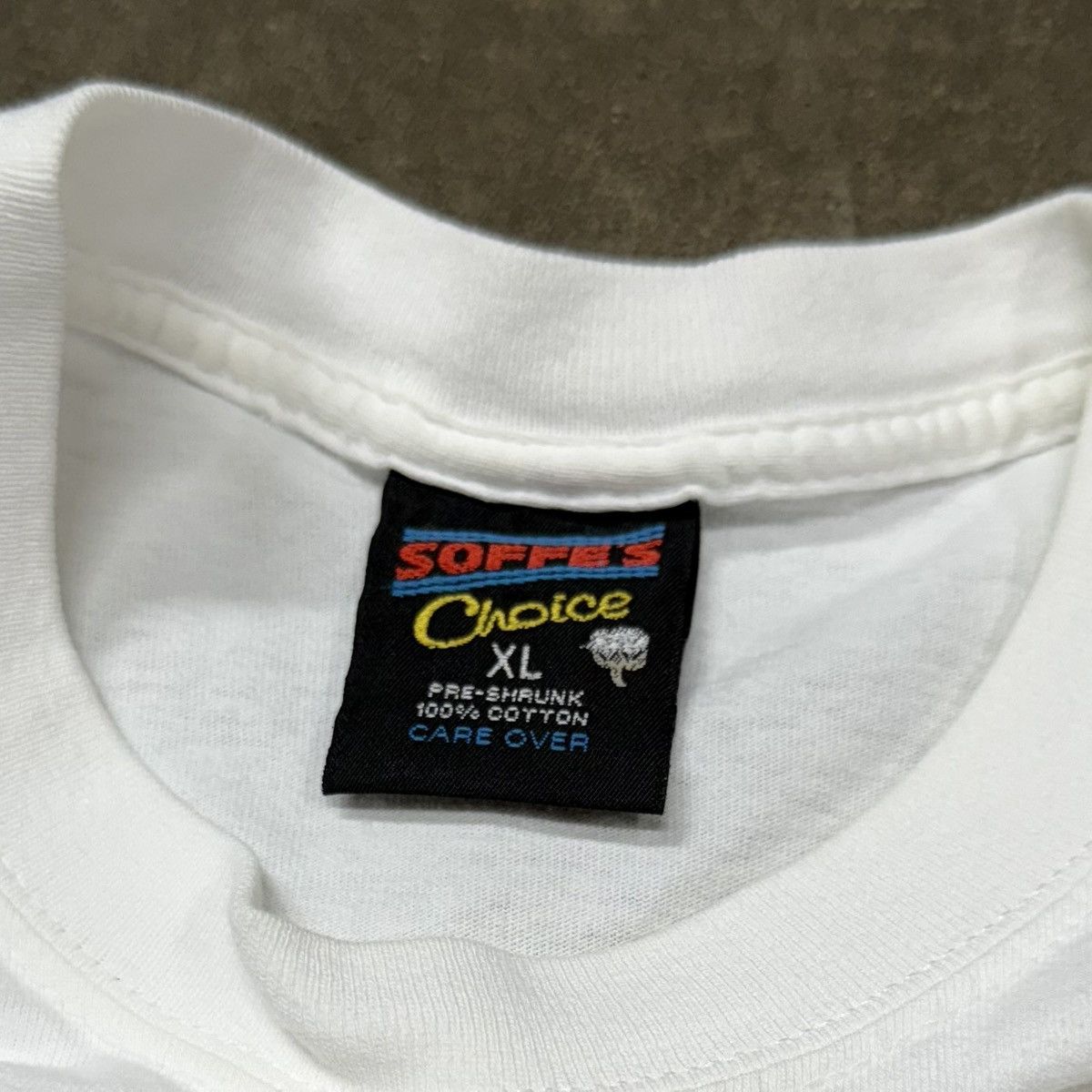 Soffe Vintage Soffe’s Choice USA Made Single Stitch T-Shirt USMC Size US XL / EU 56 / 4 - 3 Thumbnail