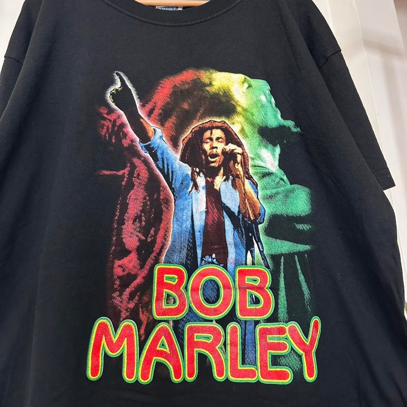 Bob Marley × Vintage Vintage Bob Marley Rap Tee Size US XL / EU 56 / 4 - 3 Thumbnail