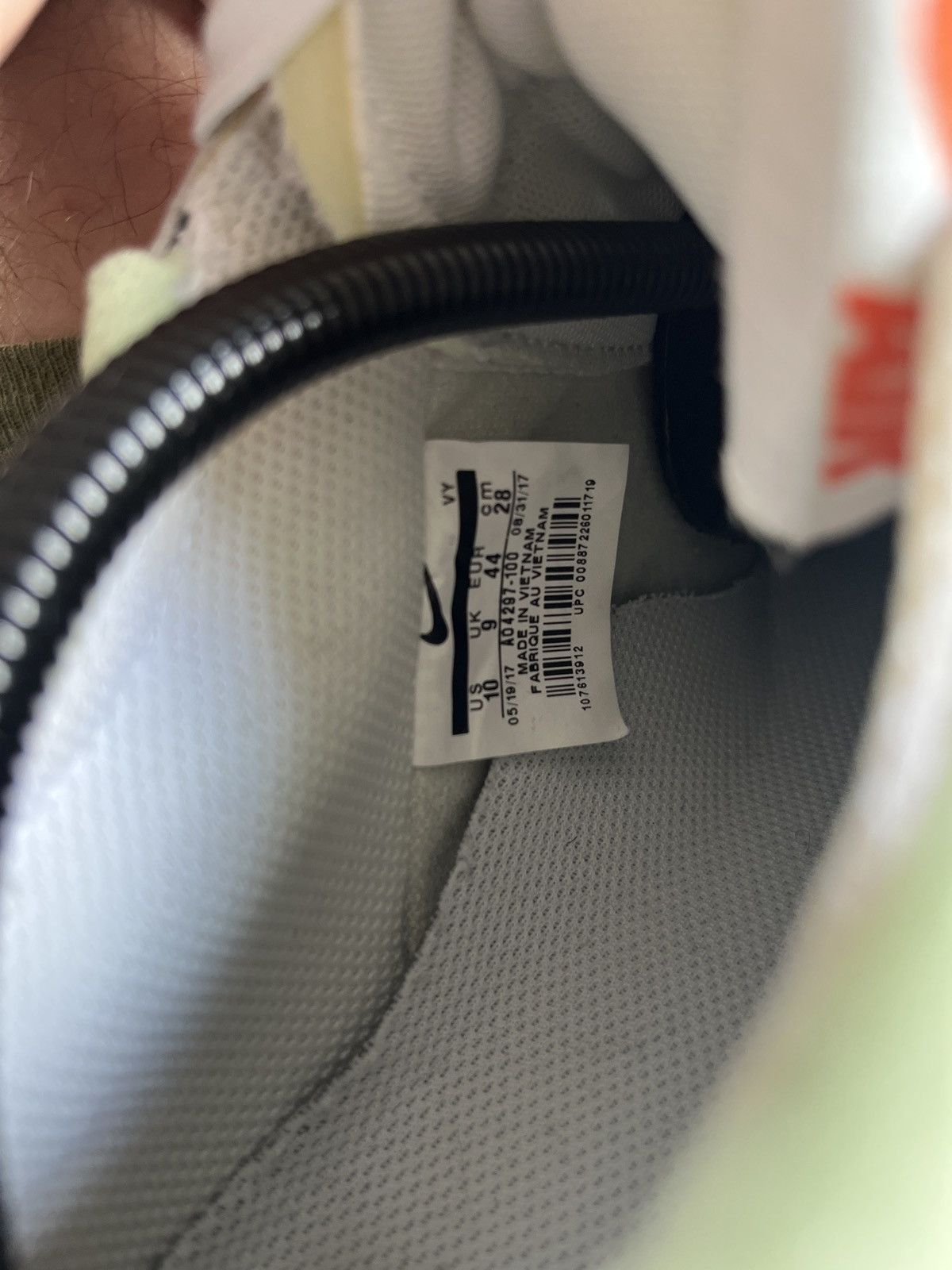 Virgil Abloh Air Force 1 Off-White ComplexCon Size US 10 / EU 43 - 8 Thumbnail