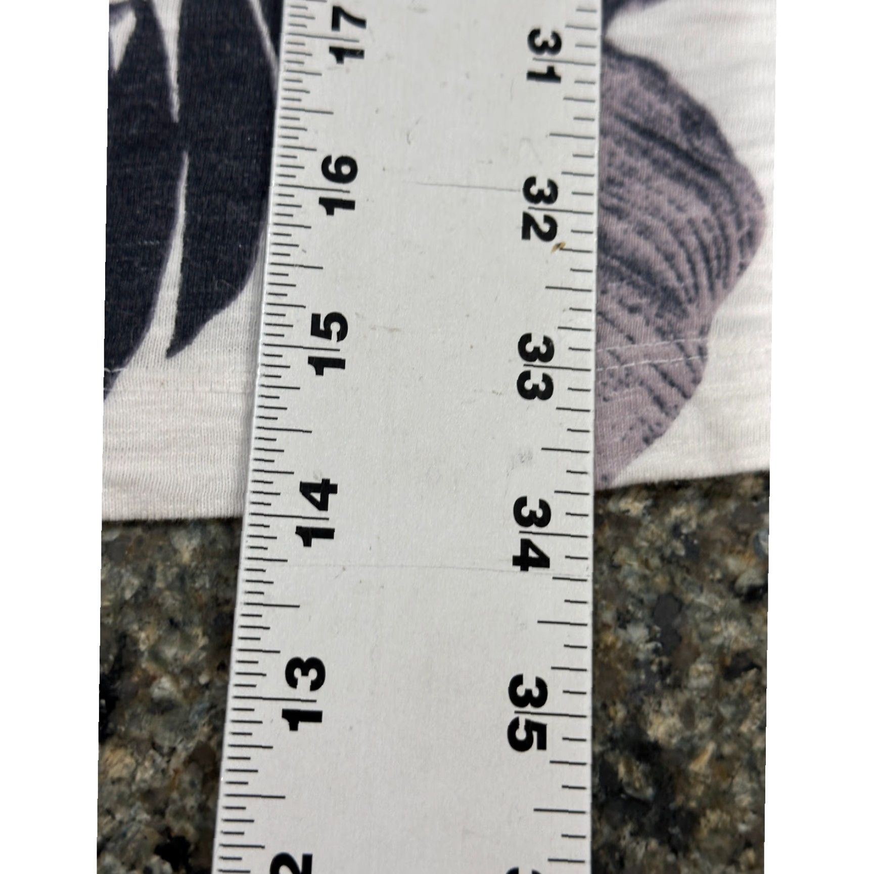 Old Navy Old Navy Dress Womens XL Palm Leaves Cotton Blend Tropical Print Tee Shirt Size XL / US 12-14 / IT 48-50 - 4 Thumbnail