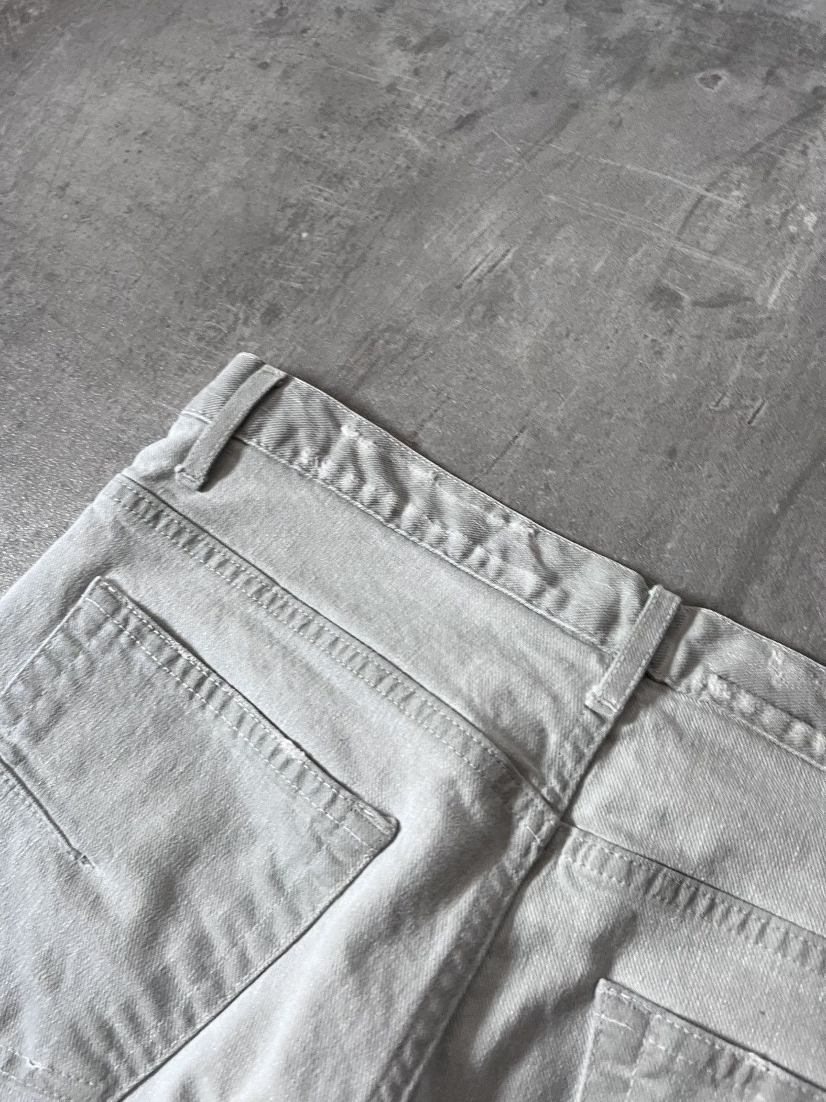 Dior Dior by Hedi Slimane 00s jeans grey white Size US 30 / EU 46 - 11 Thumbnail