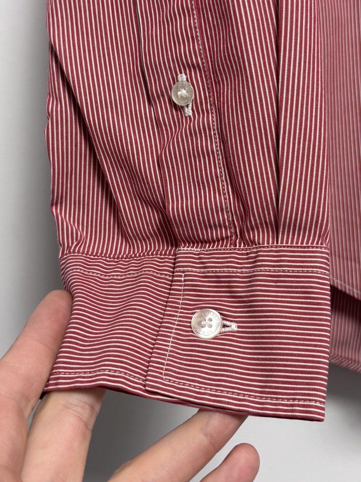 Burberry Burberry Button Up Shirt Luxury Size US L / EU 52-54 / 3 - 8 Thumbnail