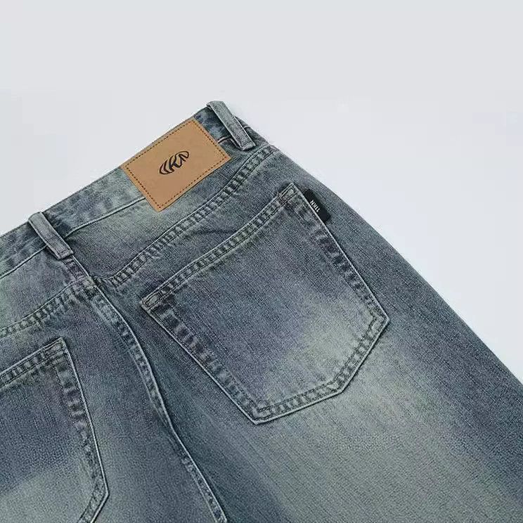 Japanese Brand × Jean American distressed straight-leg casual washed bootcut jeans Size US 32 / EU 48 - 4 Thumbnail