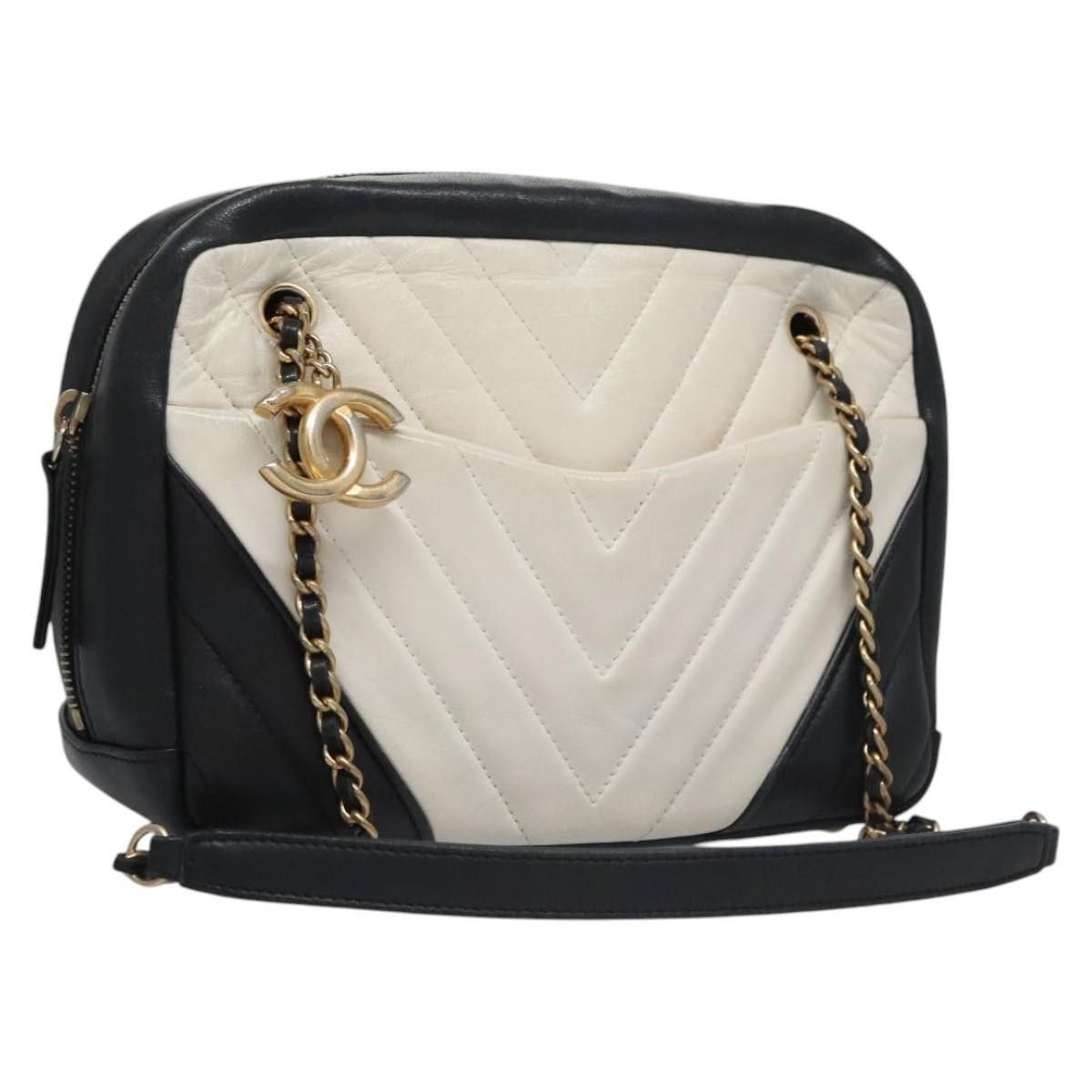 Chanel V Stitch Leather