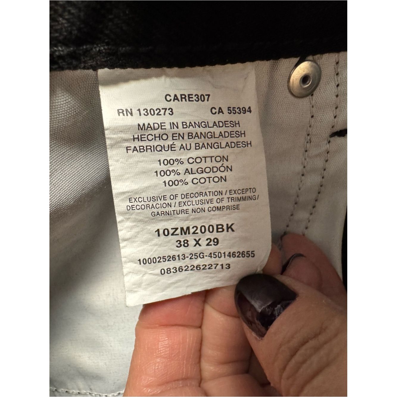 Wrangler NWT New Wrangler Authentics Regular Fit Jeans 10ZM200BK Siz Size US 38 / EU 54 - 5 Thumbnail