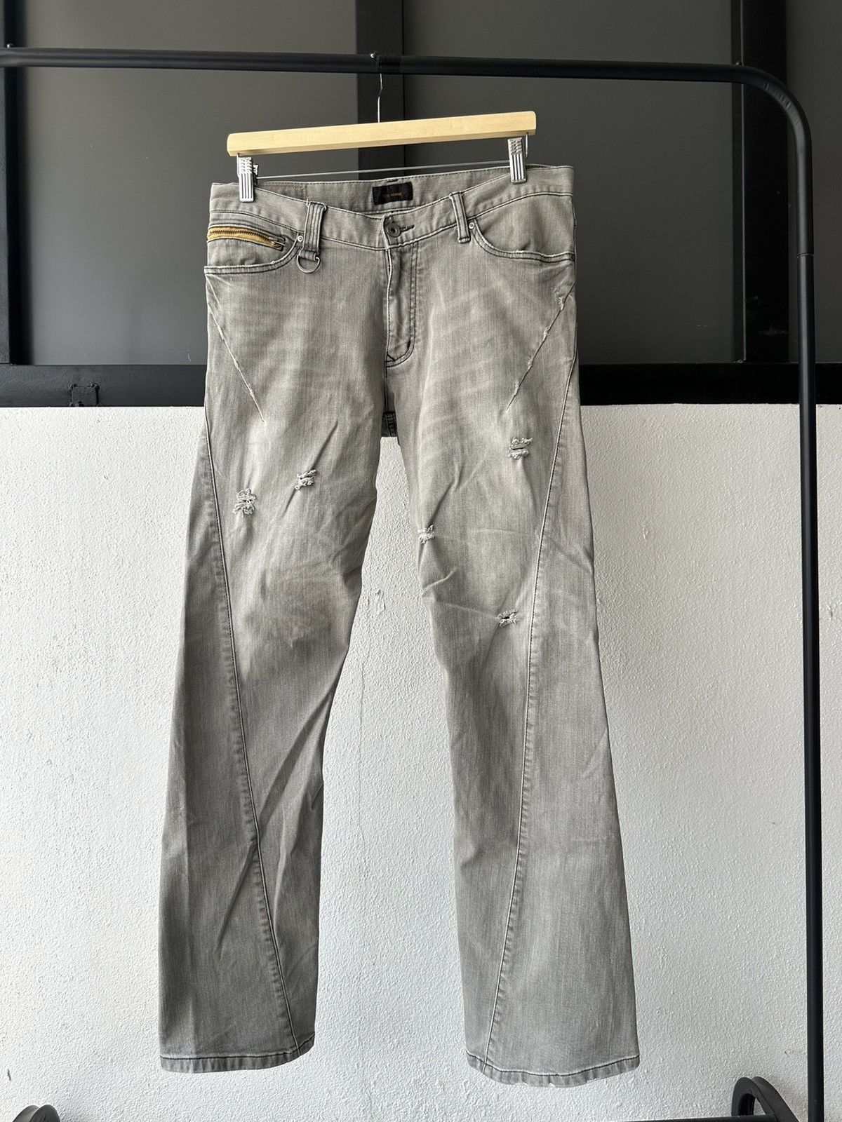 Tete Homme by Kiminori Morishita spiral two way jean