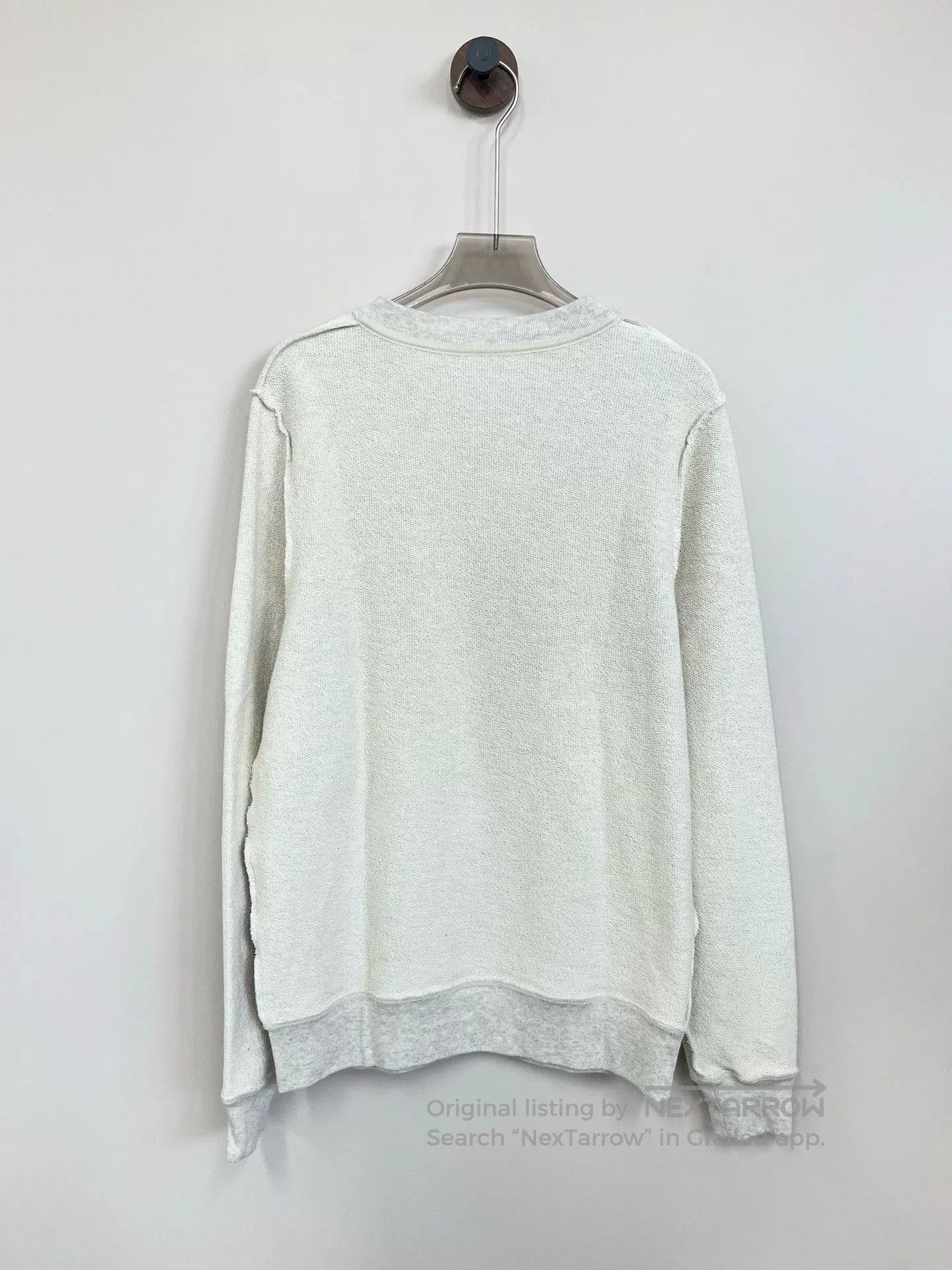 Loewe Loewe Gray Embroidered Logo Sweatshirt. Size US M / EU 48-50 / 2 - 2 Thumbnail