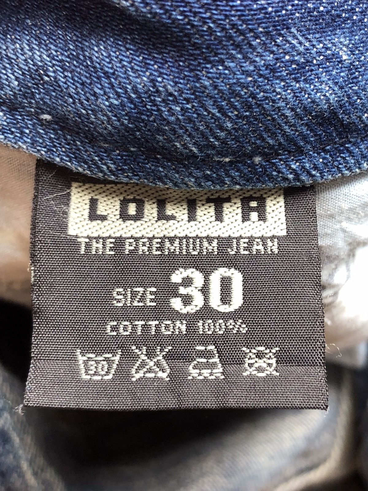 If Six Was Nine Lolita Flared Jeans Size US 31 - 17 Thumbnail