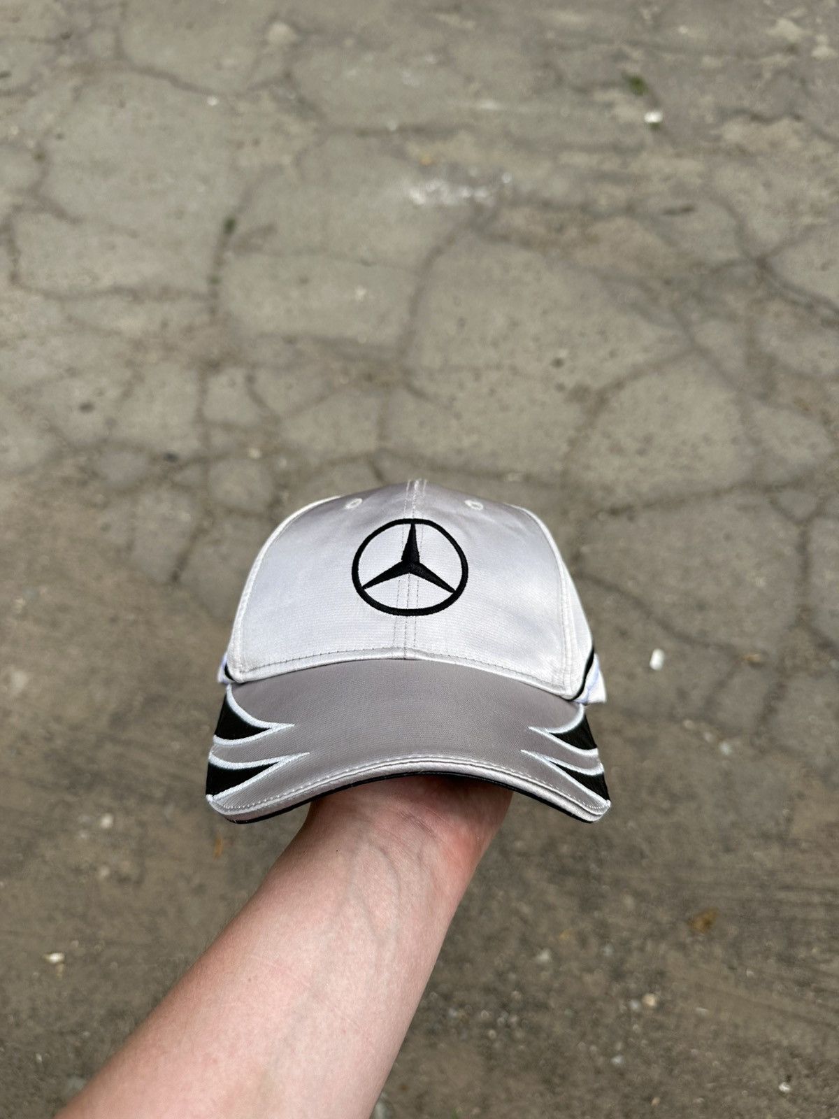 Mercedes-Benz Vintage Mercedes- Benz AMG DTM Team Cap Y2K Japan Hype Size ONE SIZE - 1 Thumbnail