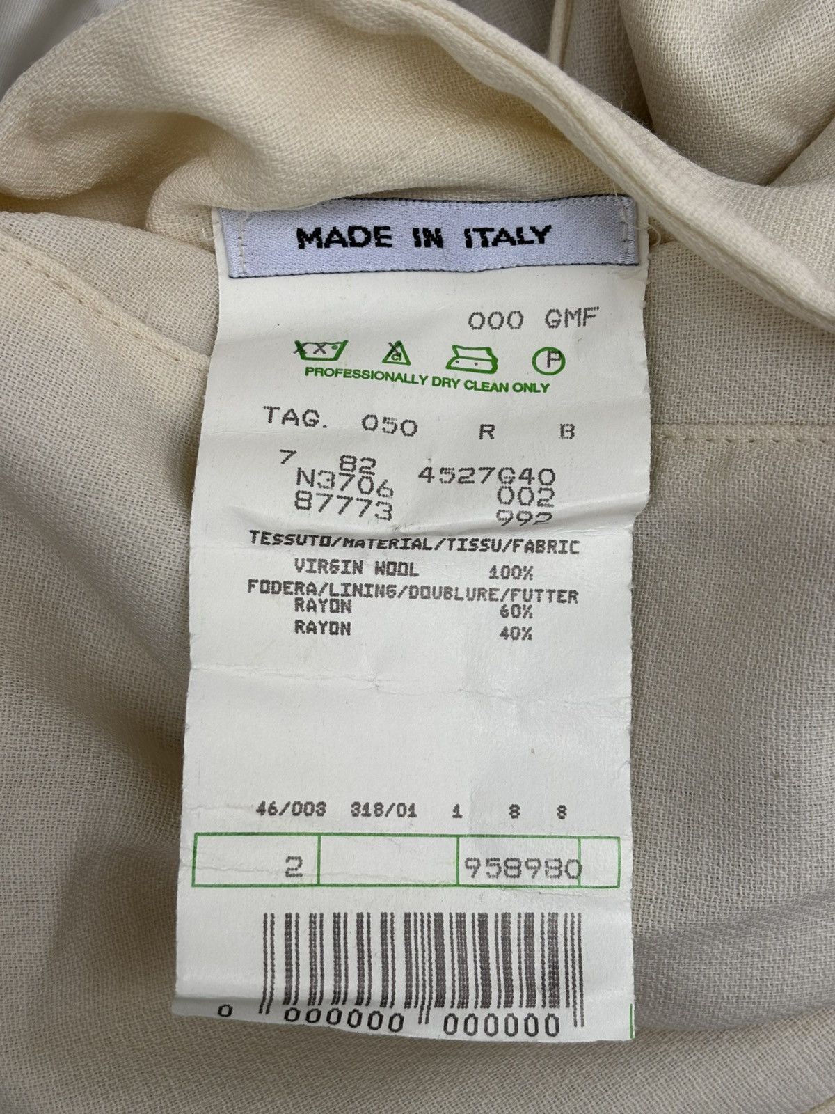Gianfranco Ferre S/S 1992 Gianfranco Ferre Studio - Workwear Jacket Size US M / EU 48-50 / 2 - 11 Thumbnail