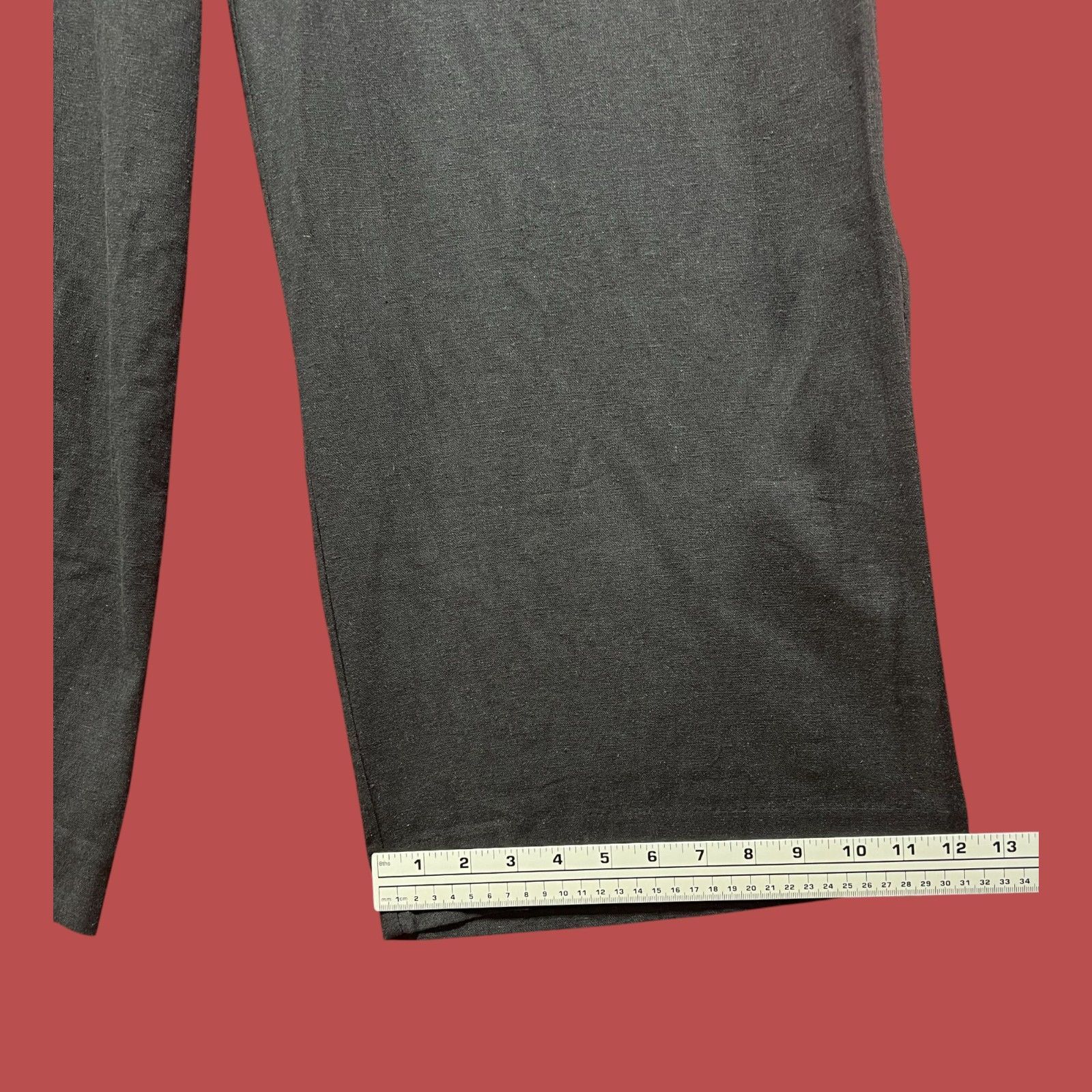 Worthington Worthington - Women's High-Rise Regular Fit Wide - Leg Trous Size 26" / US 2 / IT 38 - 7 Thumbnail