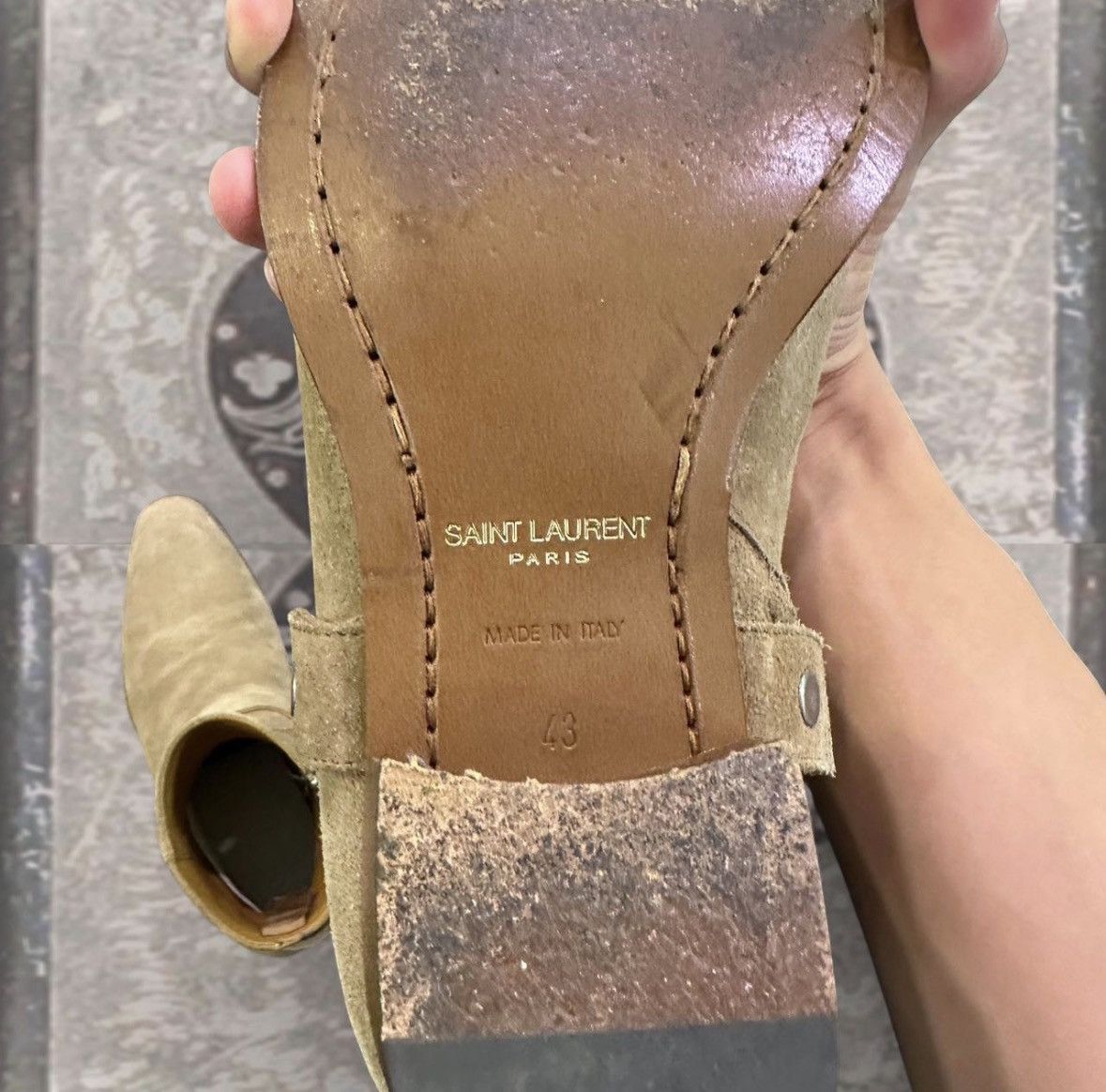 Saint Laurent Paris Saint Laurent Paris (SLP) Wyatts Size US 10 / EU 43 - 5 Thumbnail