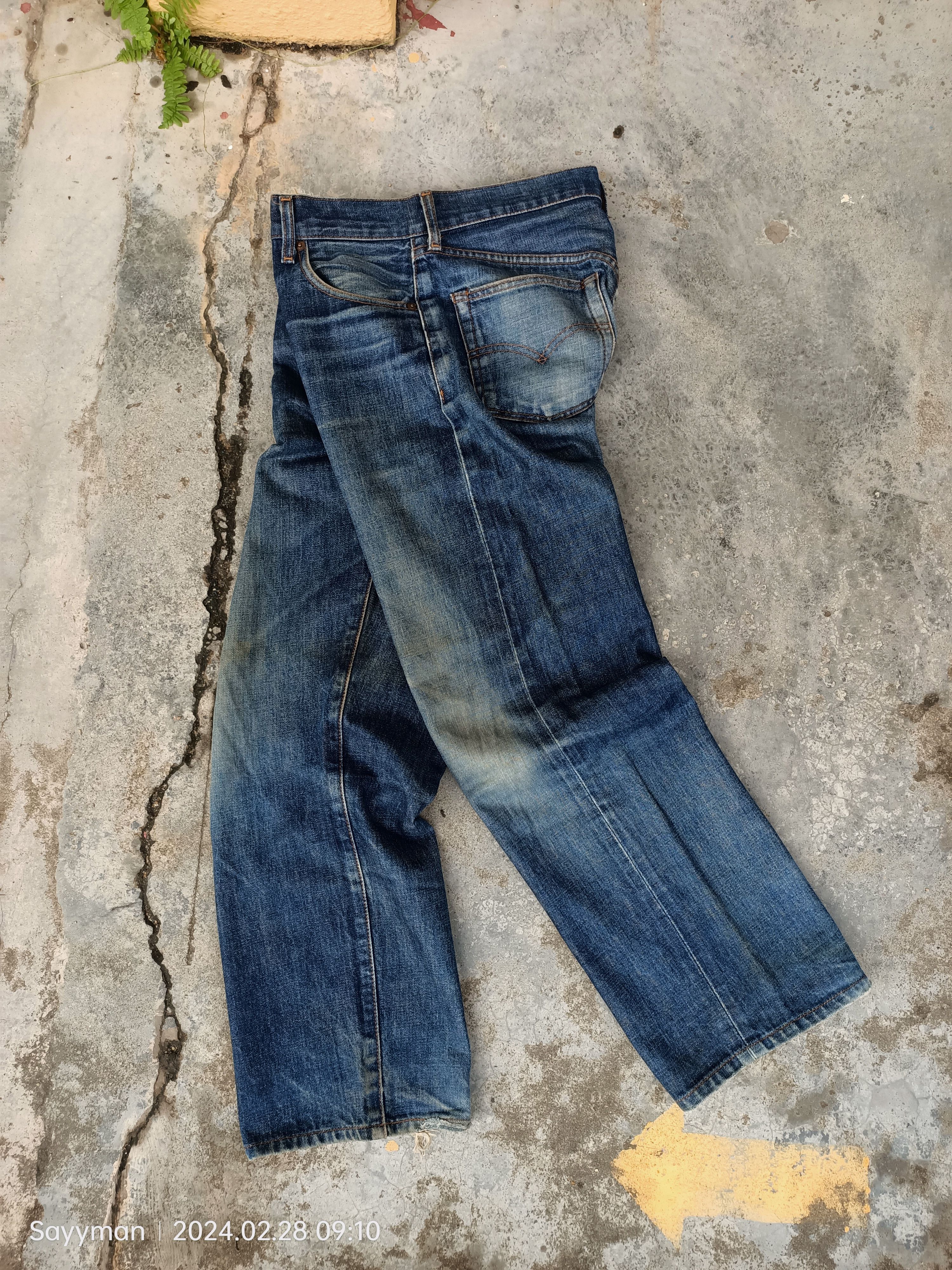 Levi's × Vintage Vintage Levi's 502 Big E Japan Jeans Size 31 Size US 30 / EU 46 - 4 Thumbnail