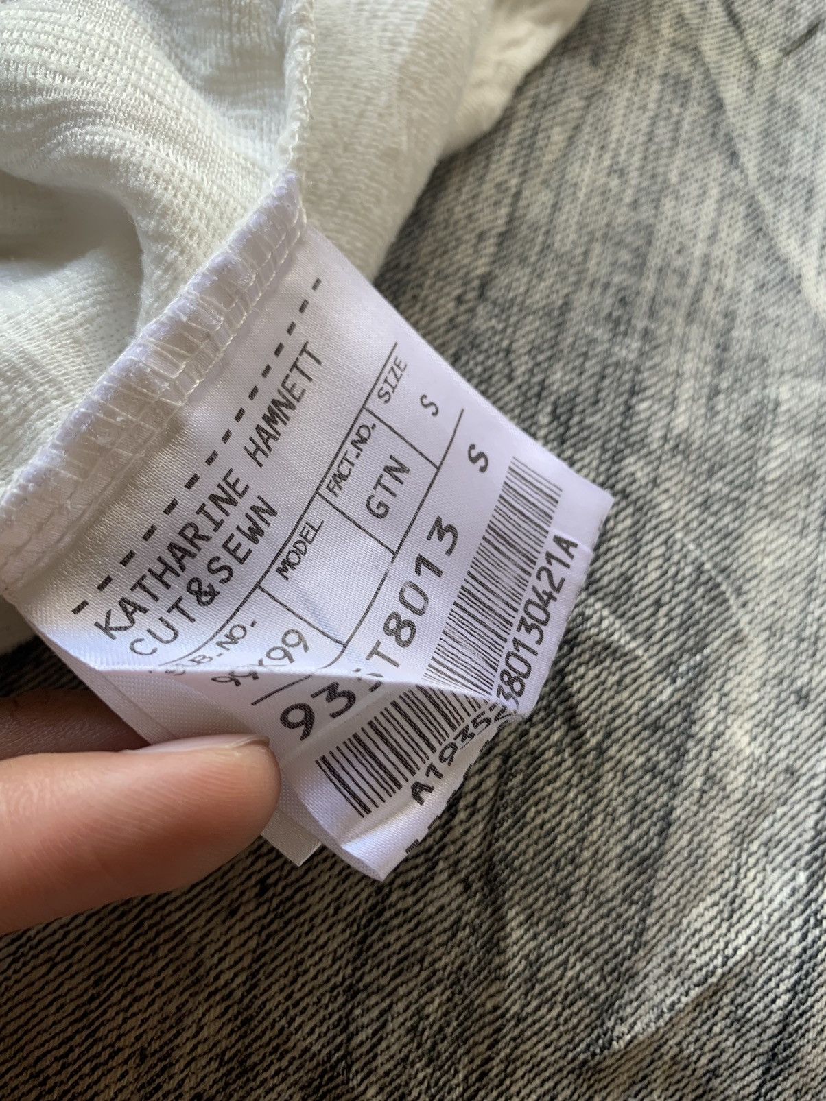 Japanese Brand × Katharine Hamnett London KATHARINE HAMNETT LONDON SHIRT Size US S / EU 44-46 / 1 - 7 Thumbnail