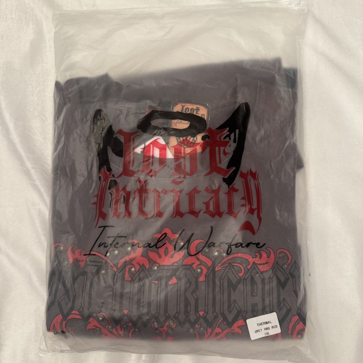 LOST INTRICACY Lost Intricacy Lost Davidson Thermal T-Shirt Size US XXL / EU 58 / 5 - 9 Thumbnail