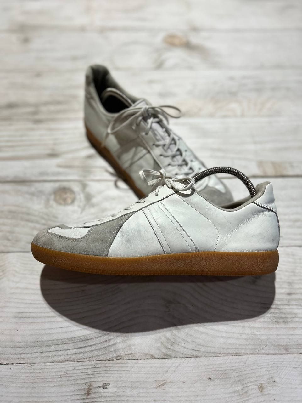 Vintage Bundeswehr GAT BW Sport Army Trainers Leather Sneakers 290 ...