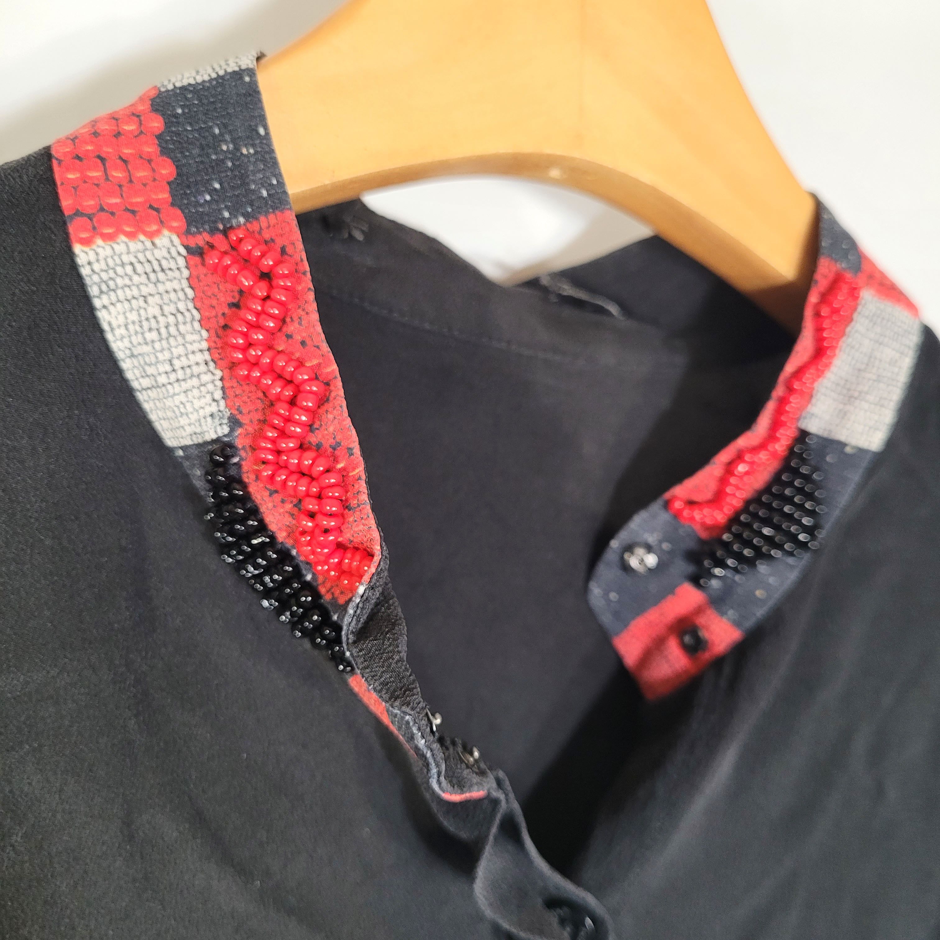 Other Women's 100% Silk Short Sleeve Top Button-Up Shirt SDK360 Size XS / US 0-2 / IT 36-38 - 2 Thumbnail