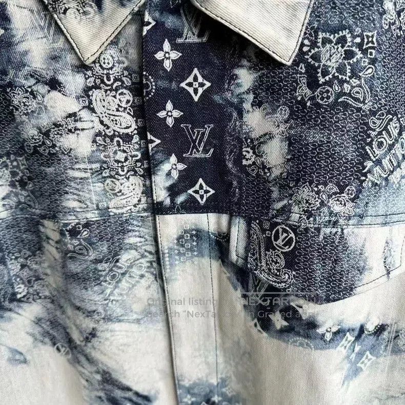 Louis Vuitton Louis Vuitton Denim Tie. Size US L / EU 52-54 / 3 - 3 Thumbnail
