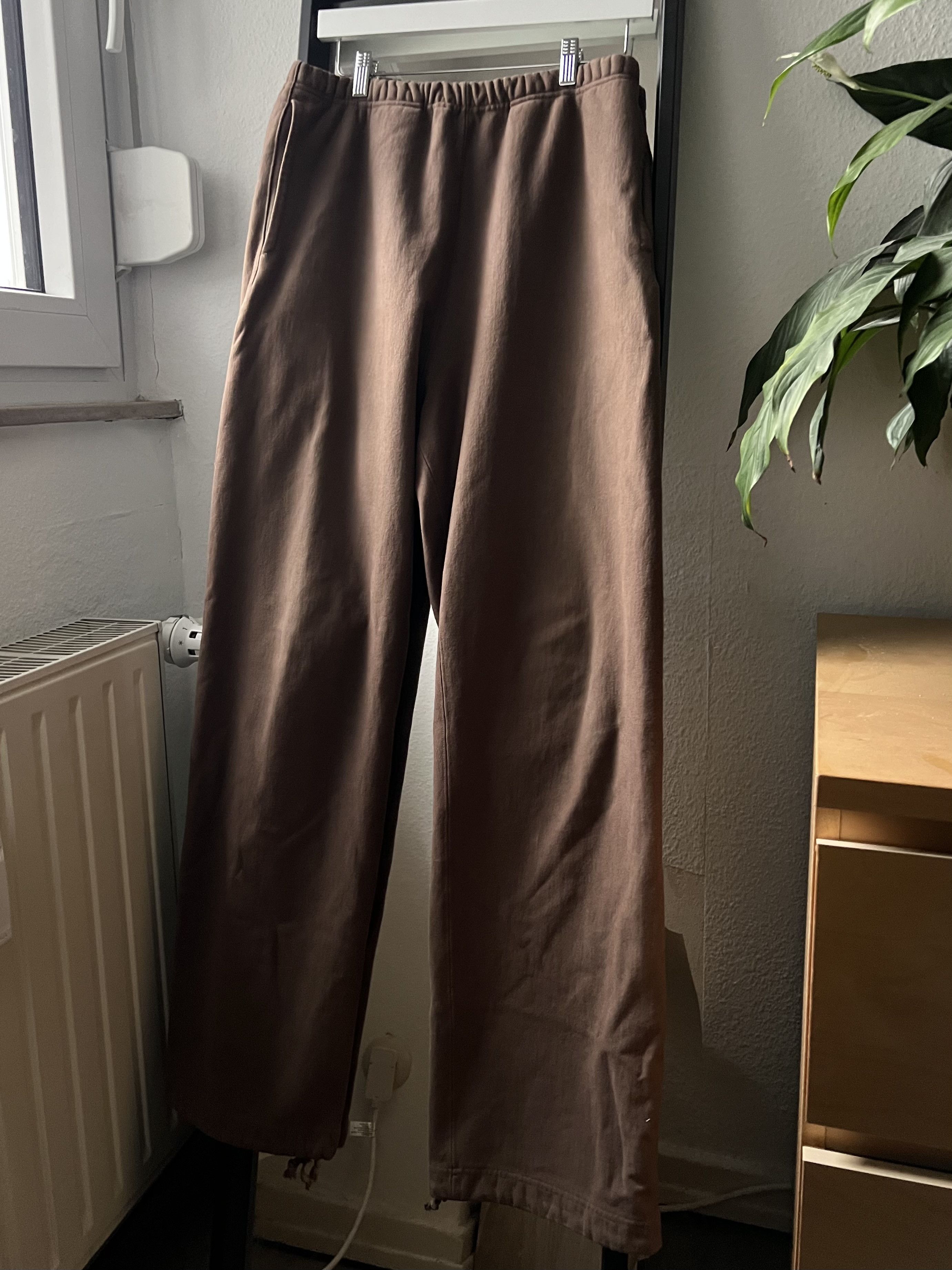 Auralee Auralee Super Milled Sweat Pants Brown Made in Japan Size US 34 / EU 50 - 5 Thumbnail