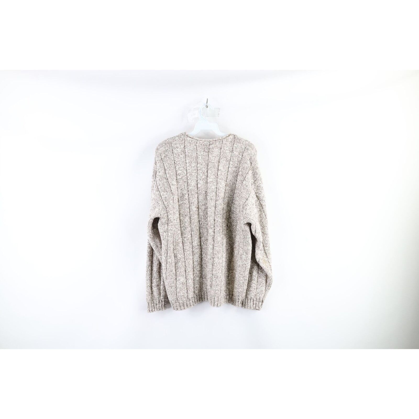 Vintage Vintage 90s Streetwear Wool Blend Knit Henley Sweater Size L / US 10 / IT 46 - 7 Thumbnail