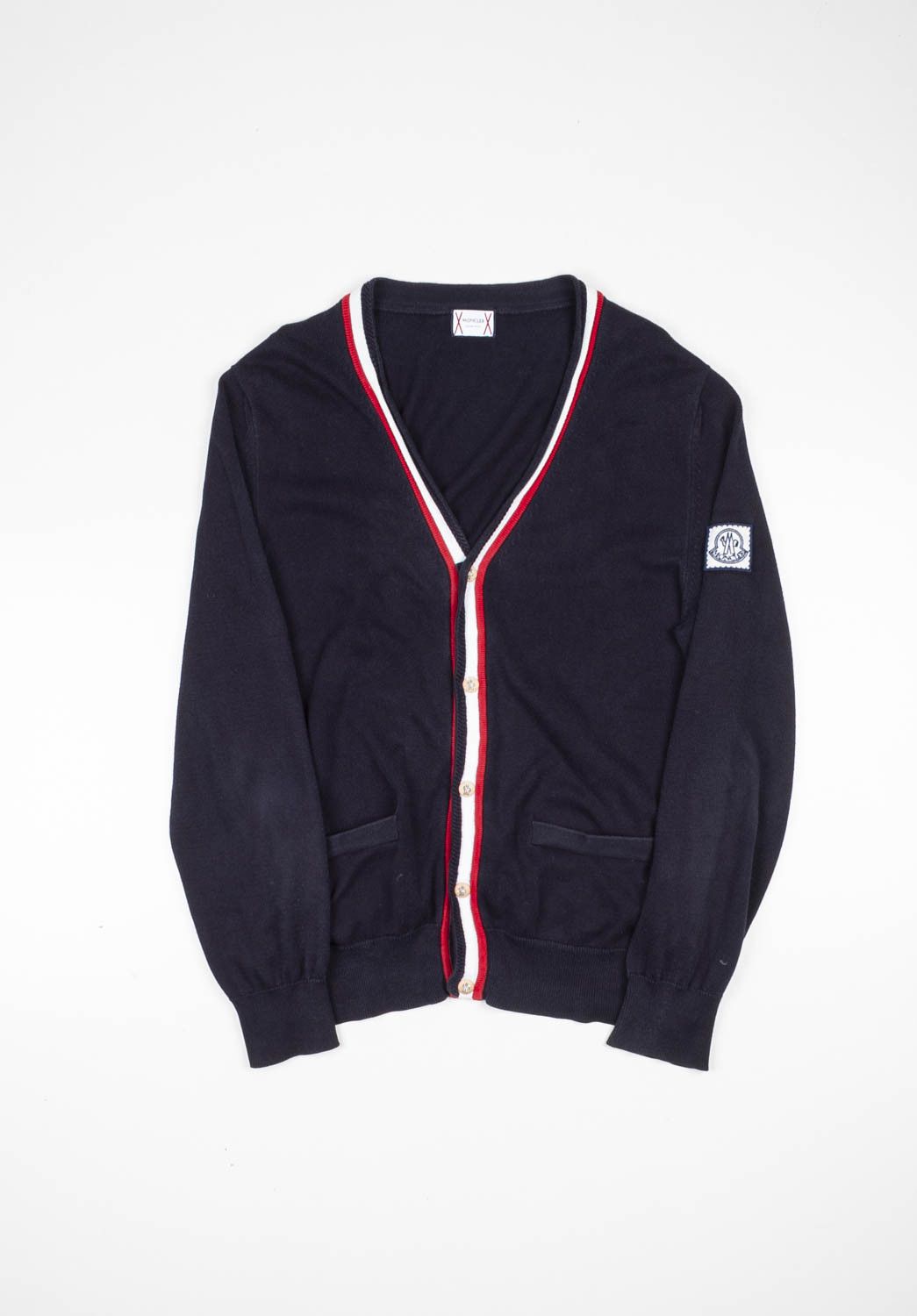 Moncler gamme bleu cardigan best sale