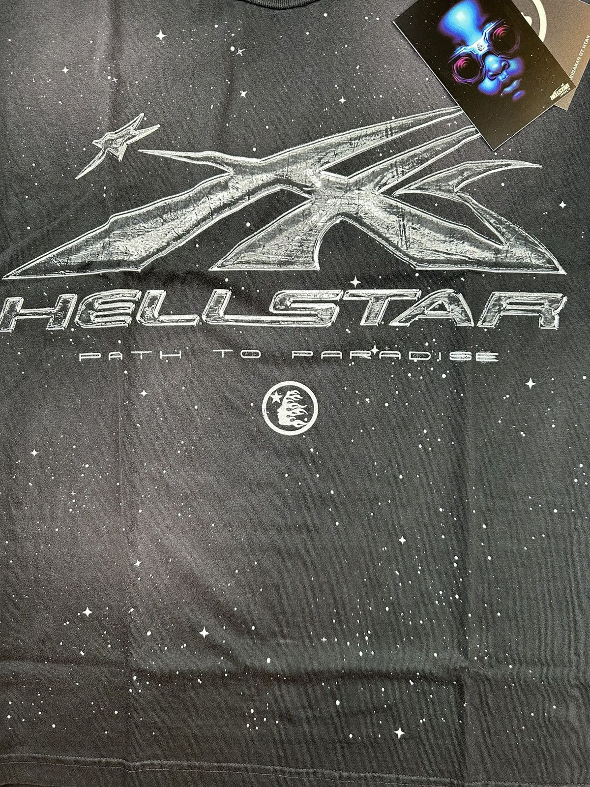 HELLSTAR Hellstar Chrome Logo T-shirt Size US L / EU 52-54 / 3 - 2 Thumbnail