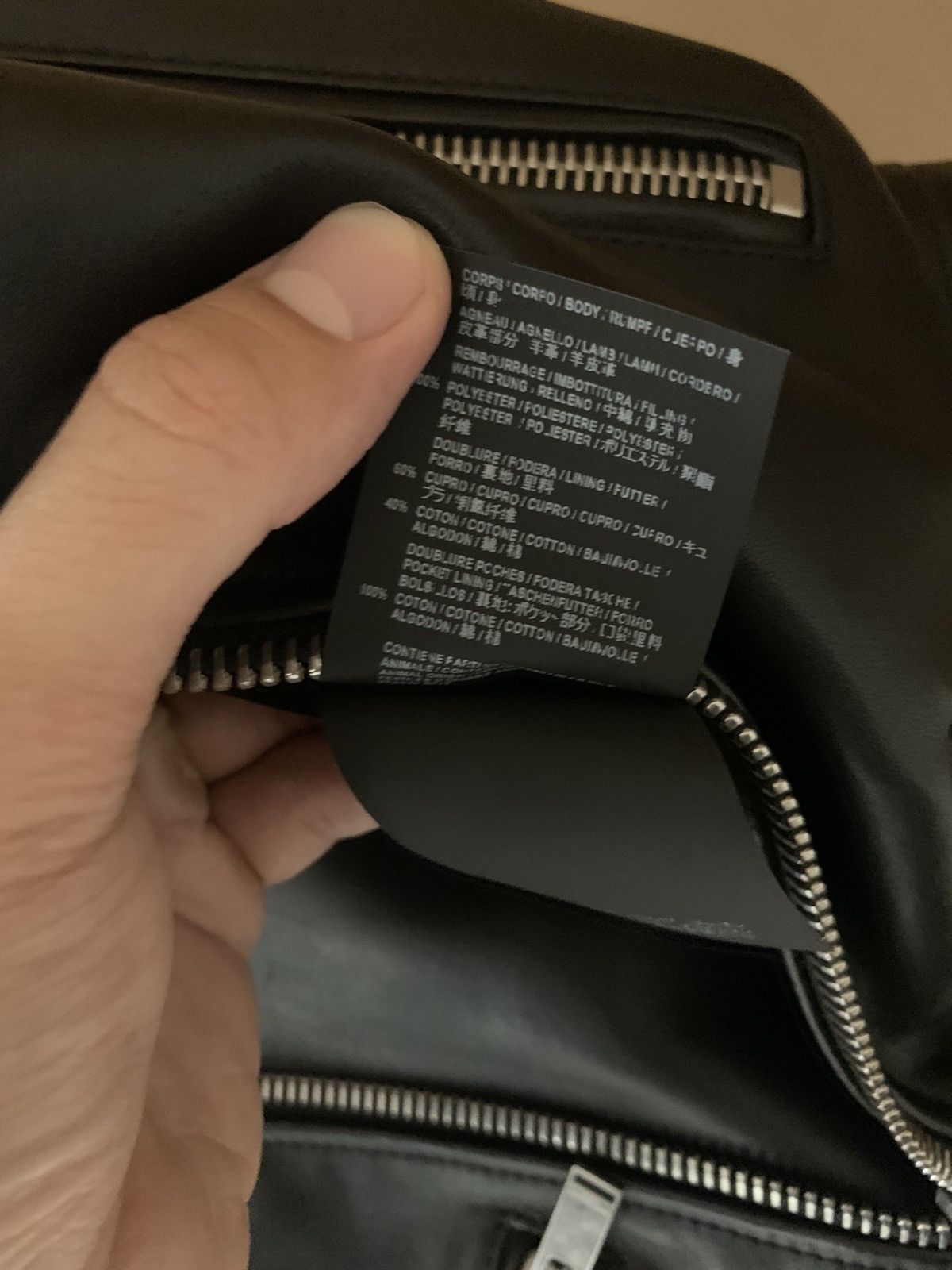 Saint Laurent Paris Saint Laurent 2018FW Lambskin L01 jacket Size US XS / EU 42 / 0 - 5 Thumbnail
